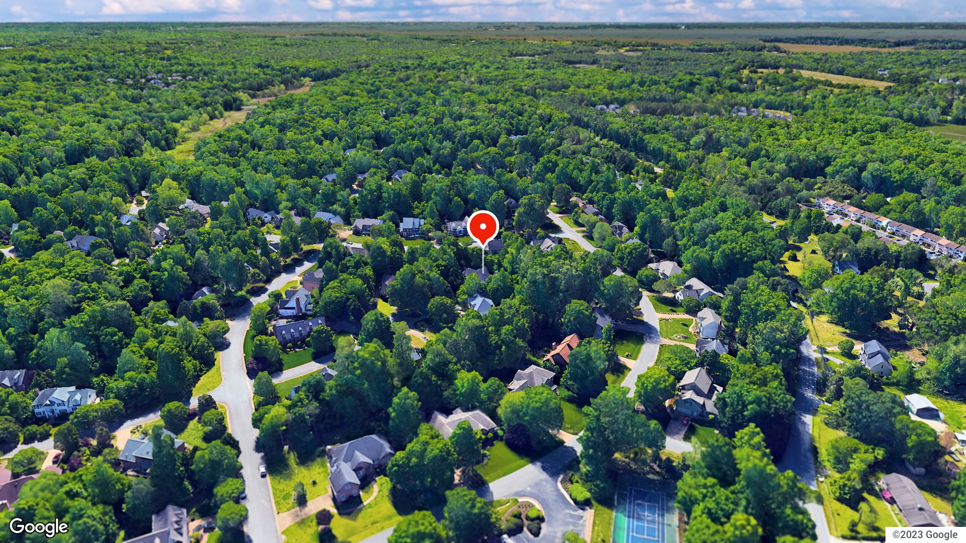 Aerial view