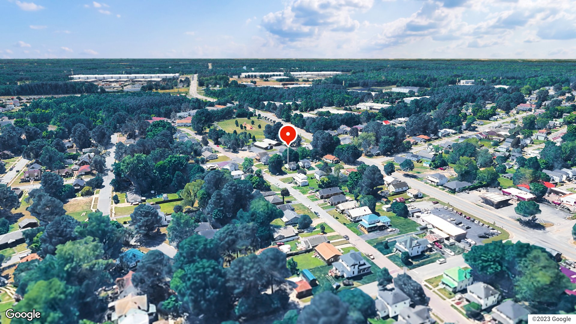 Aerial view