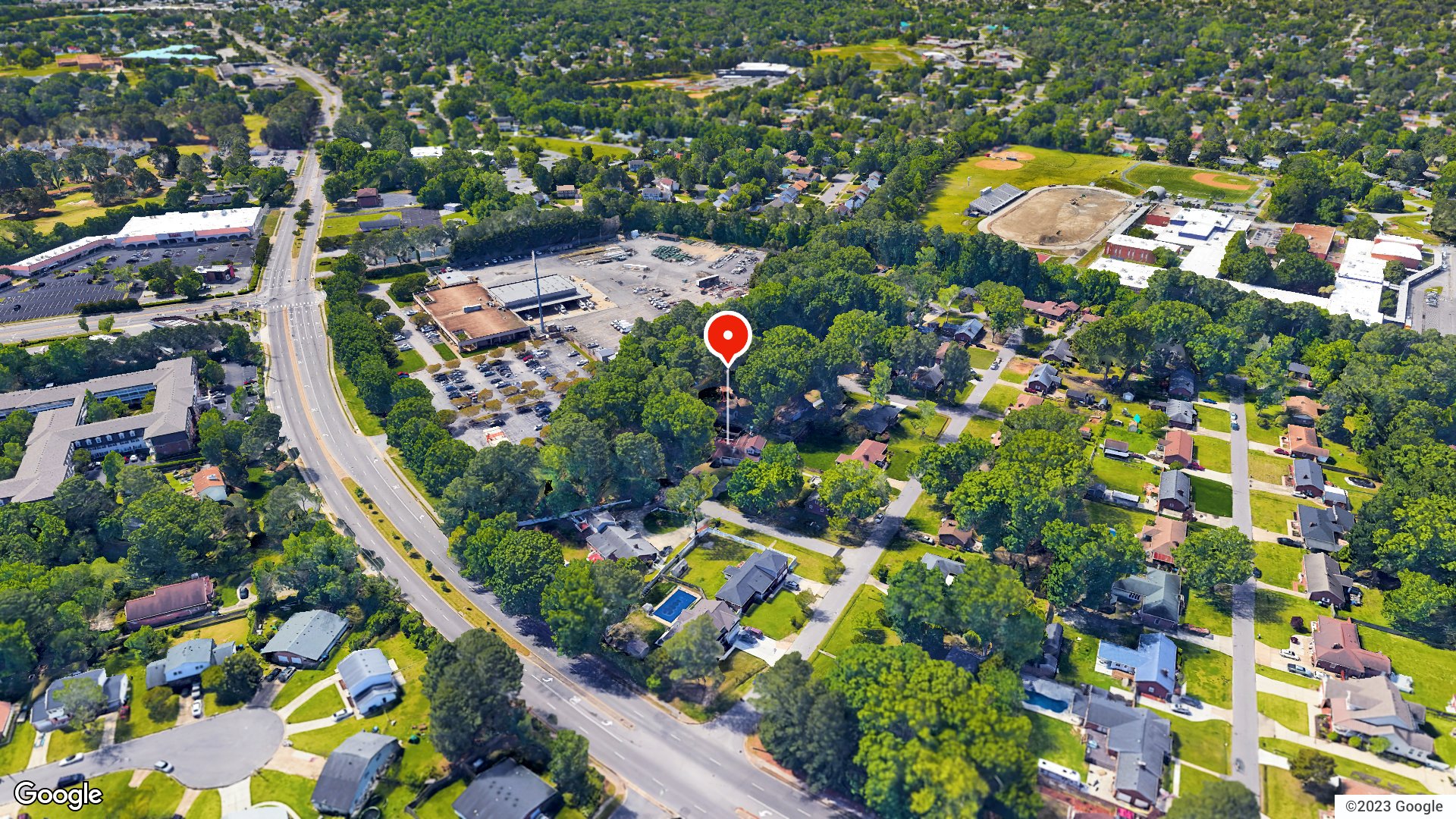 Aerial view