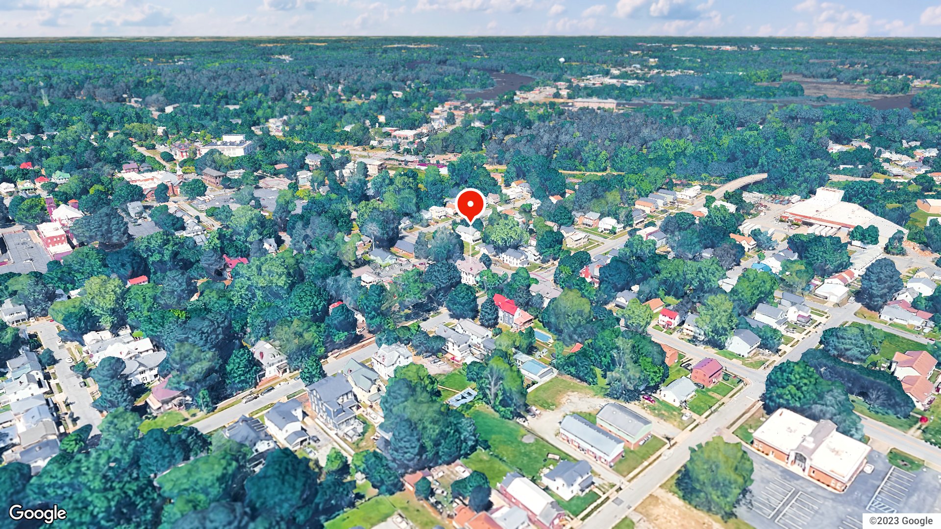 Aerial view