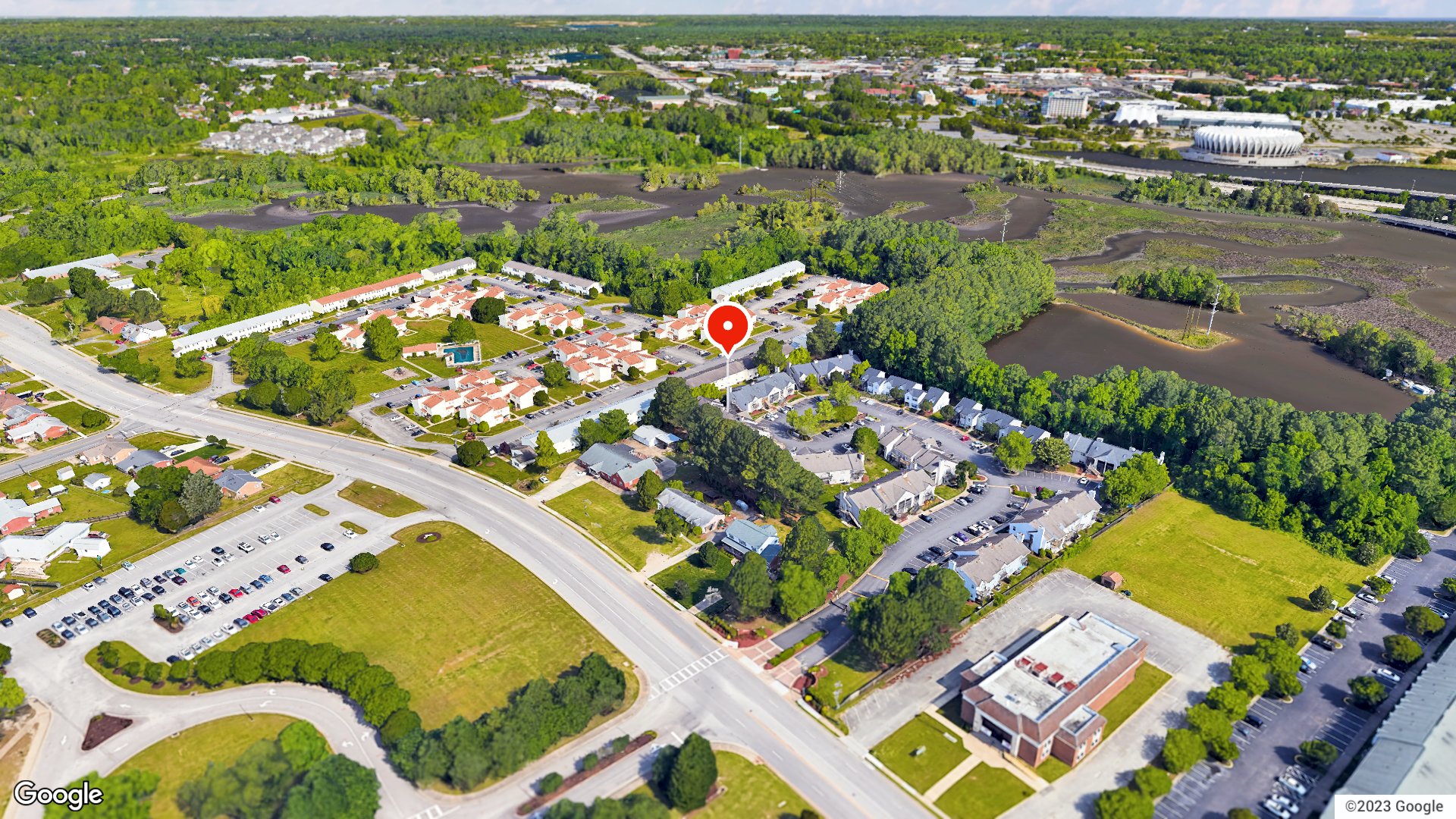 Aerial view