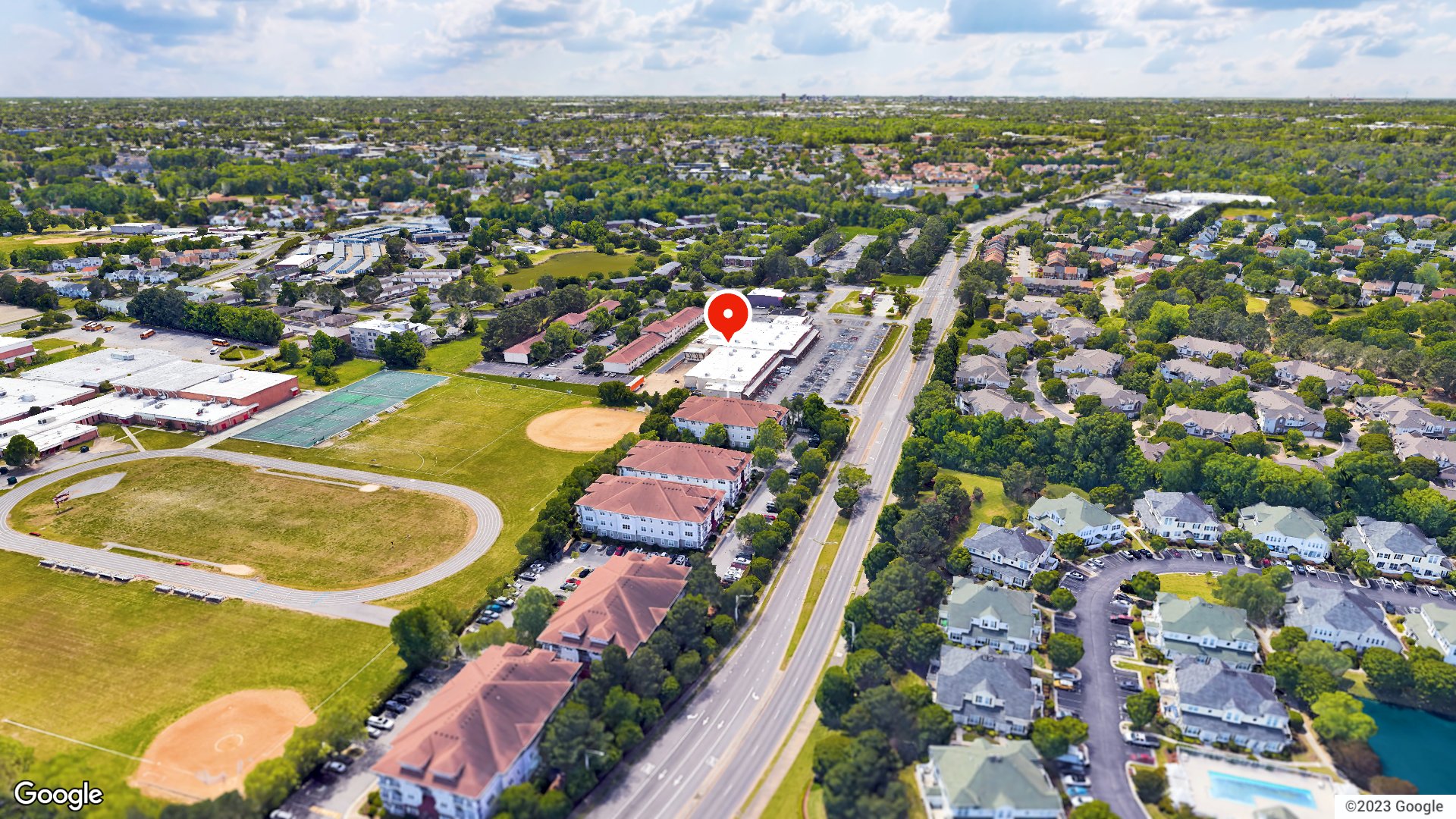 Aerial view