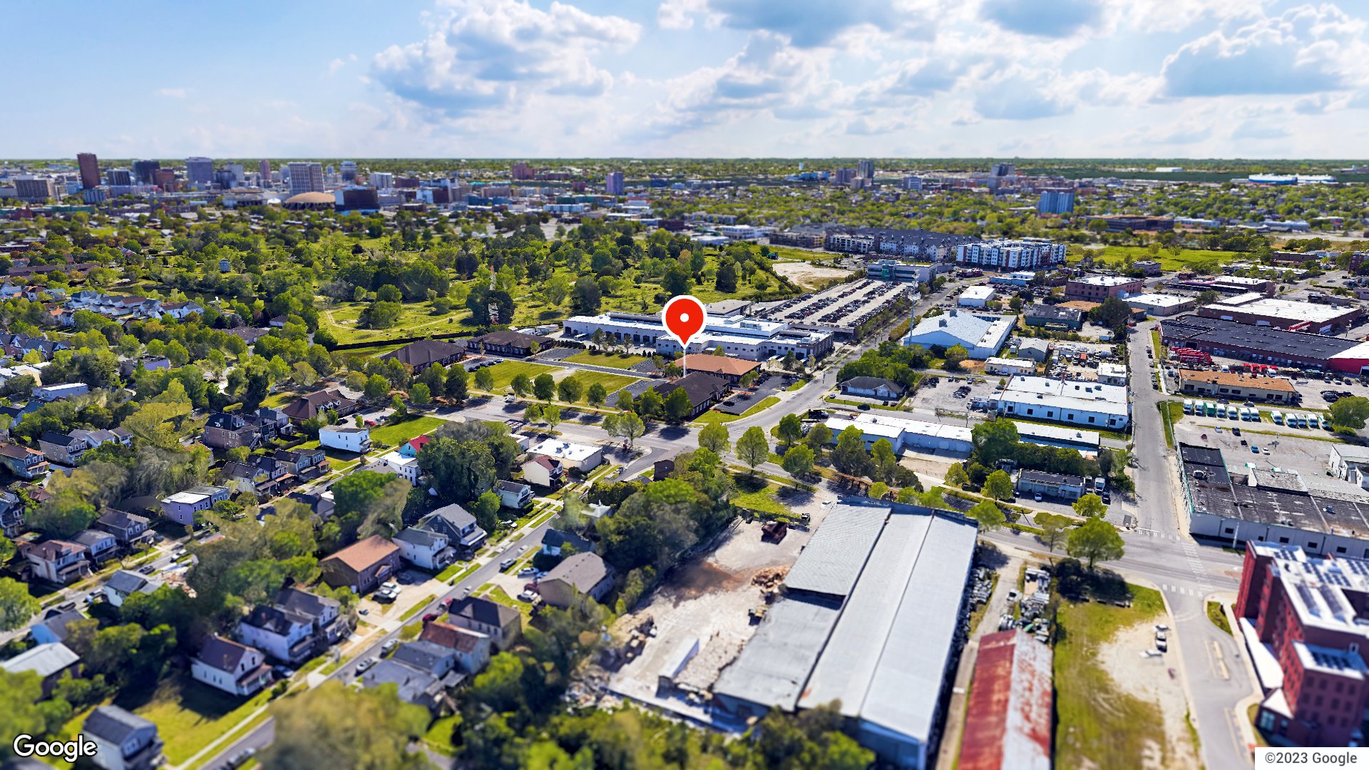 Aerial view