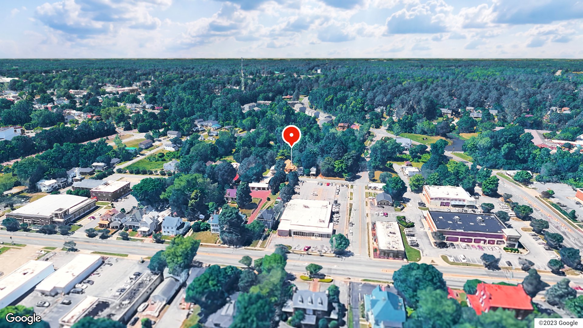 Aerial view
