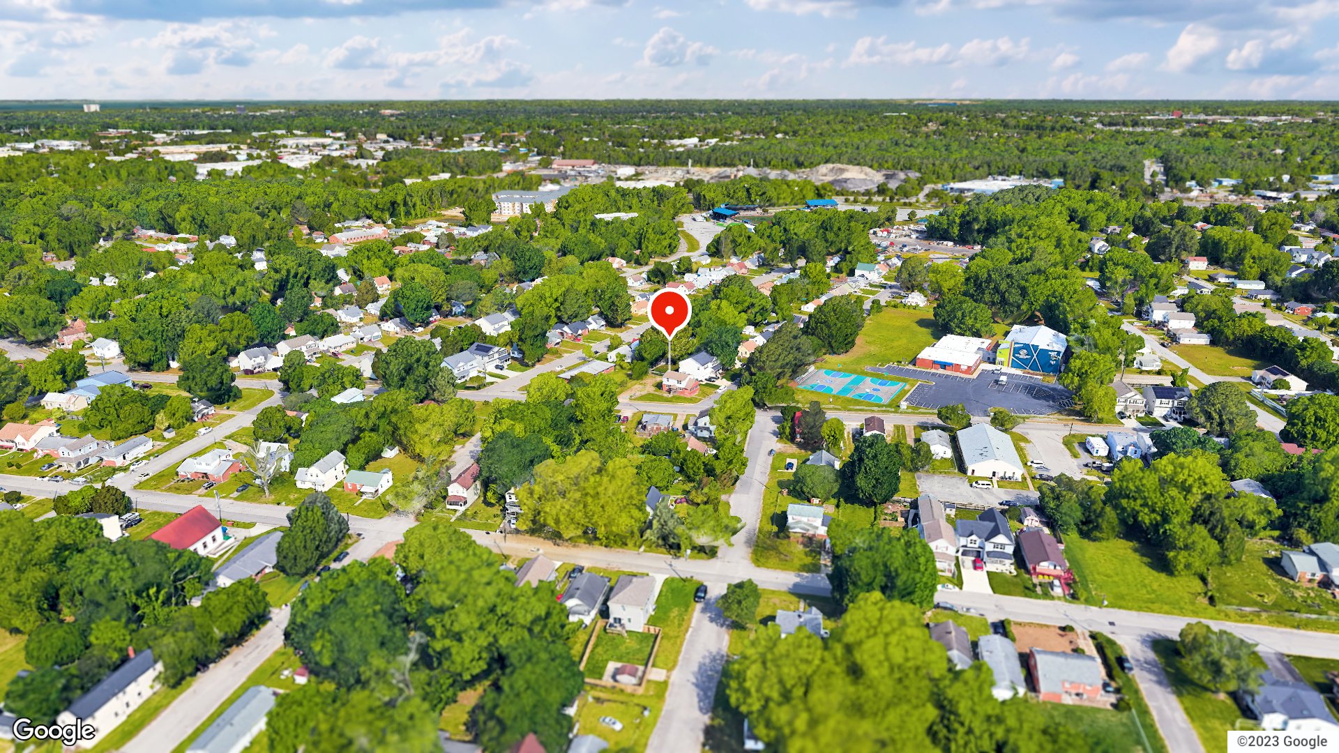 Aerial view
