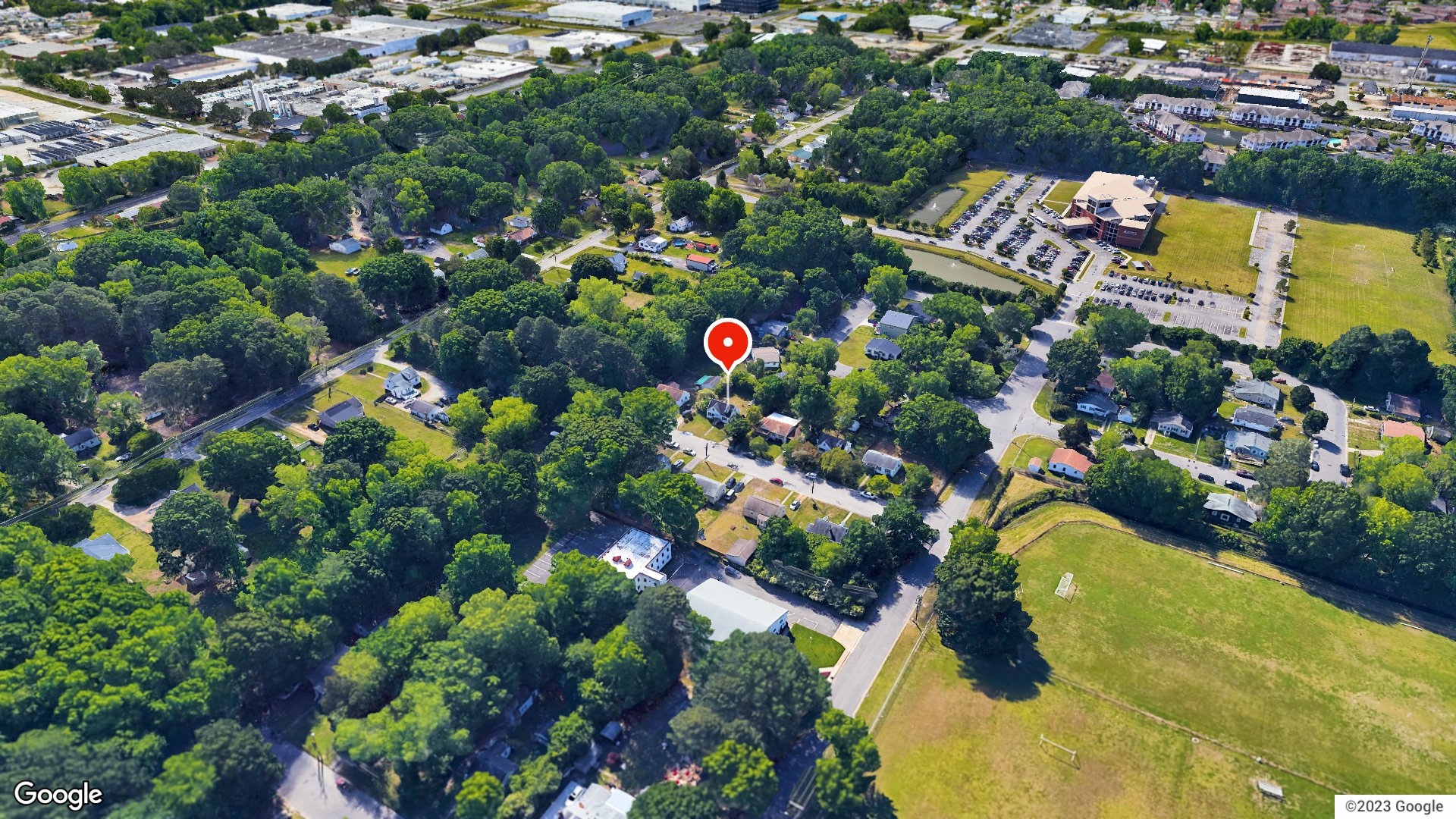 Aerial view