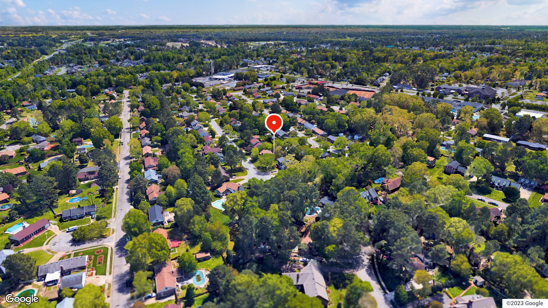 Aerial view