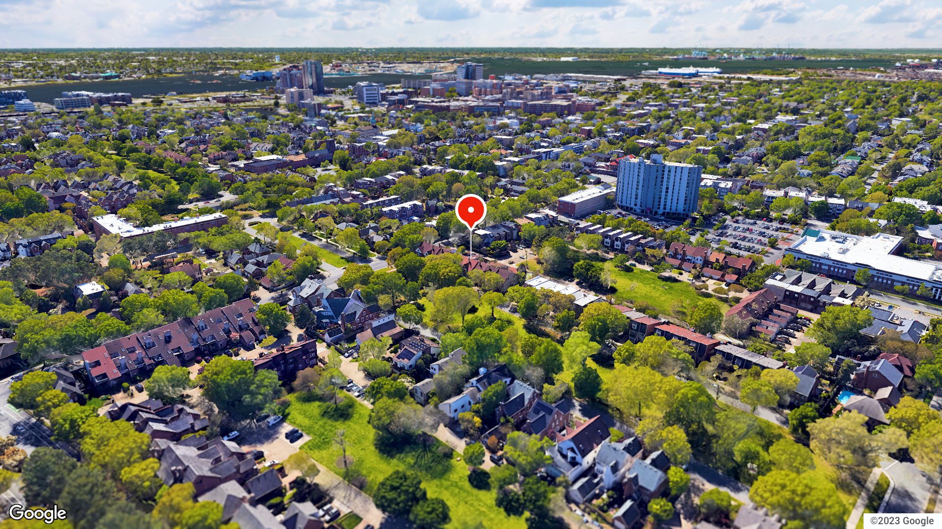 Aerial view