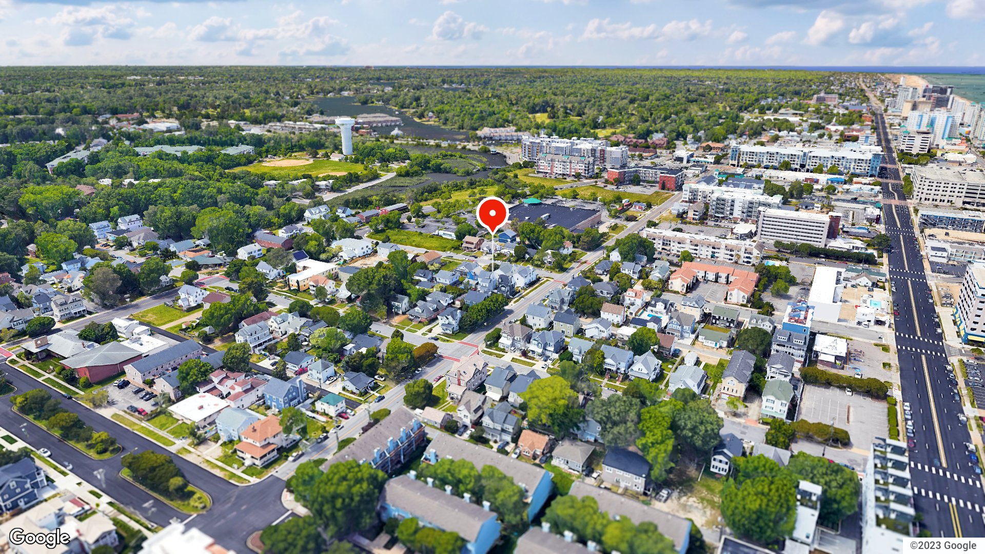 Aerial view