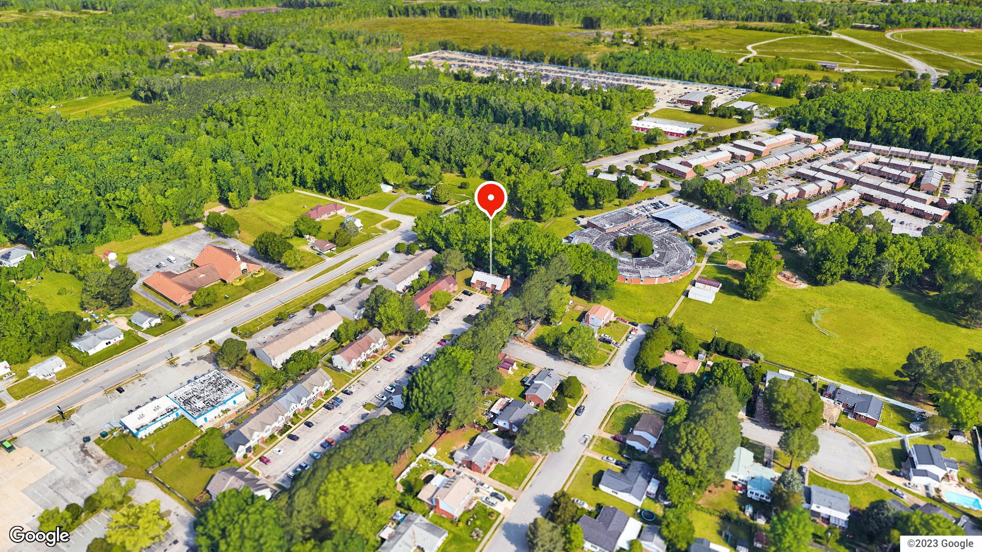 Aerial view