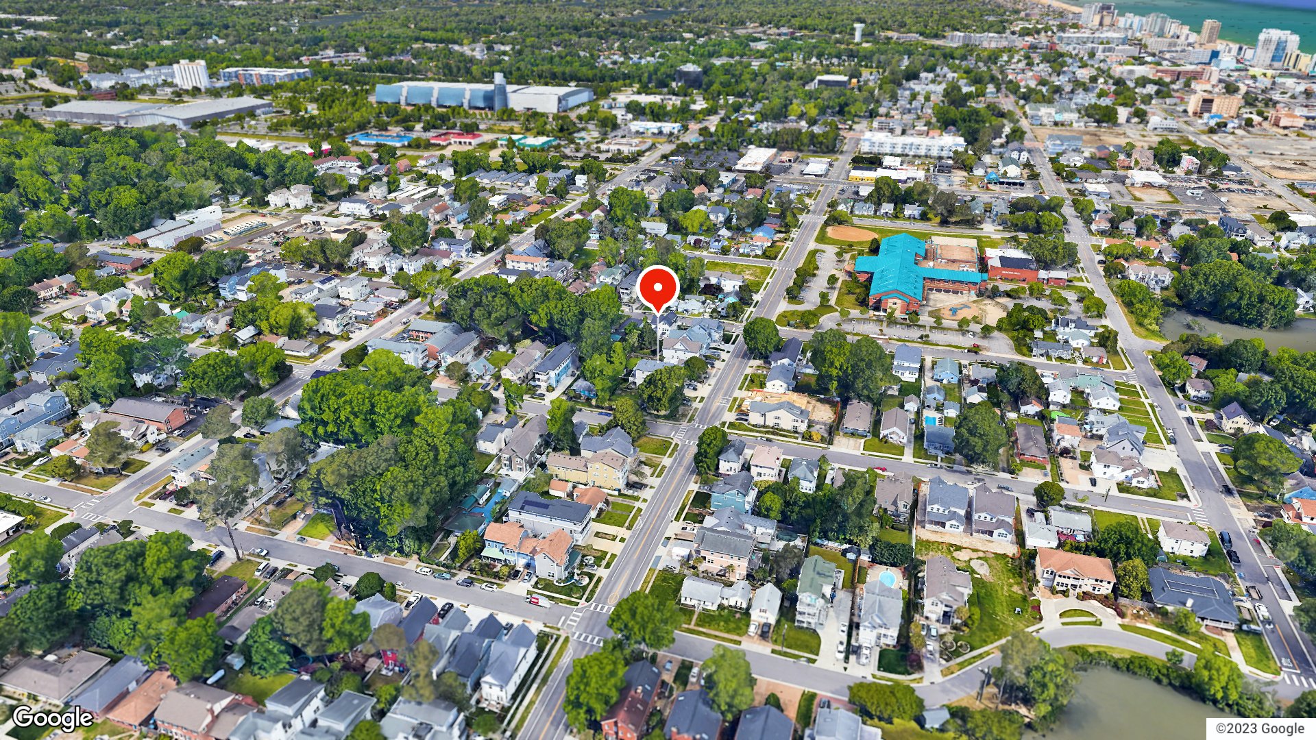 Aerial view
