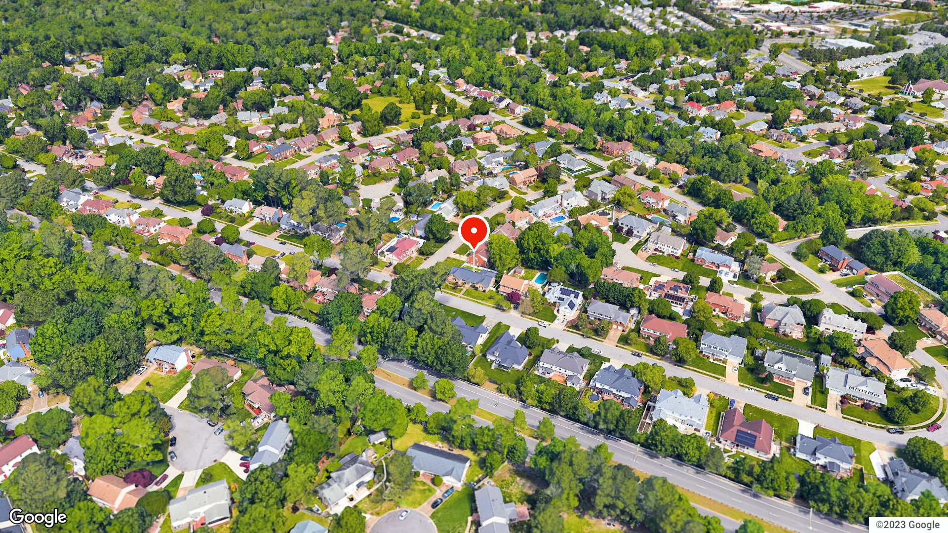 Aerial view