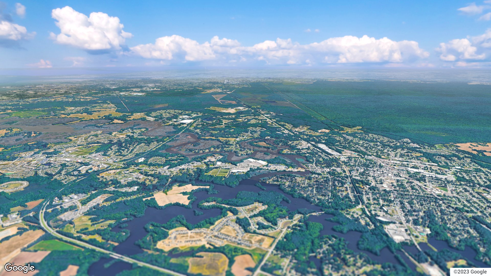 Aerial view