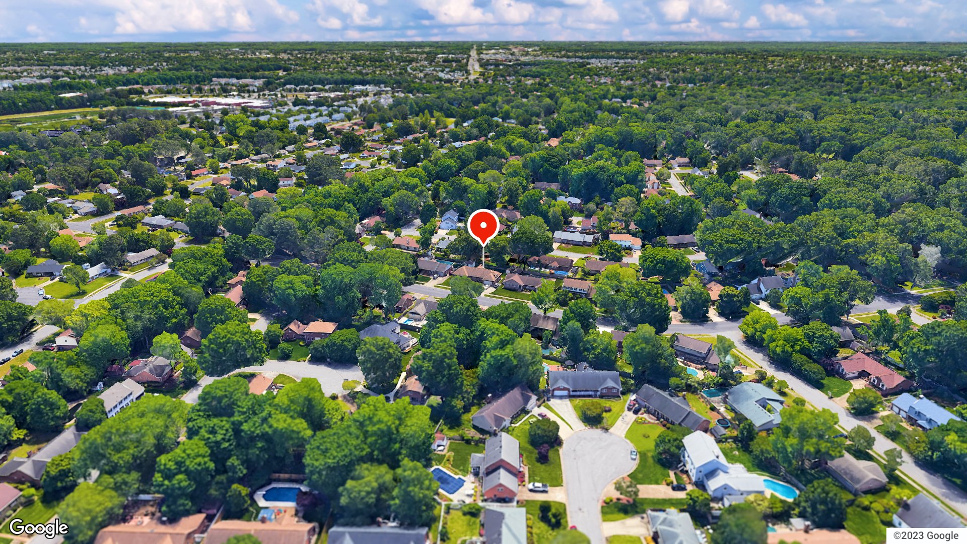 Aerial view
