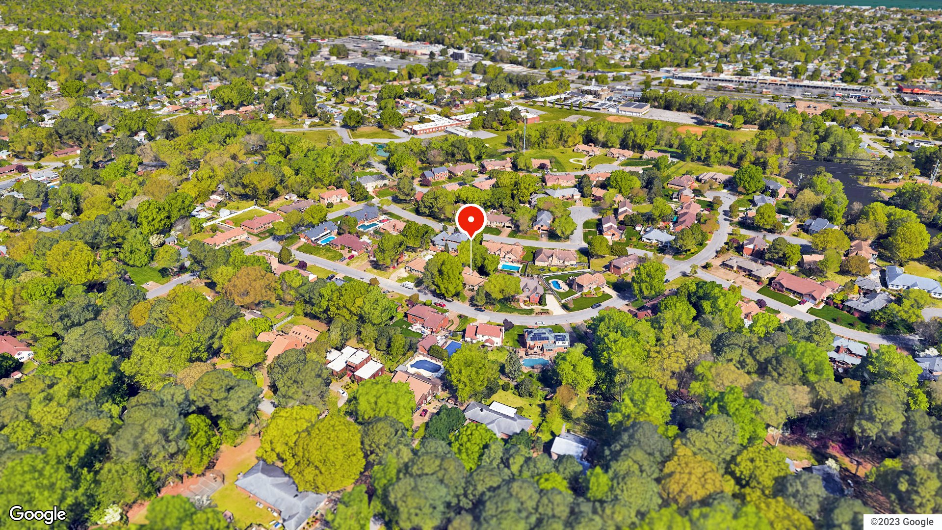 Aerial view