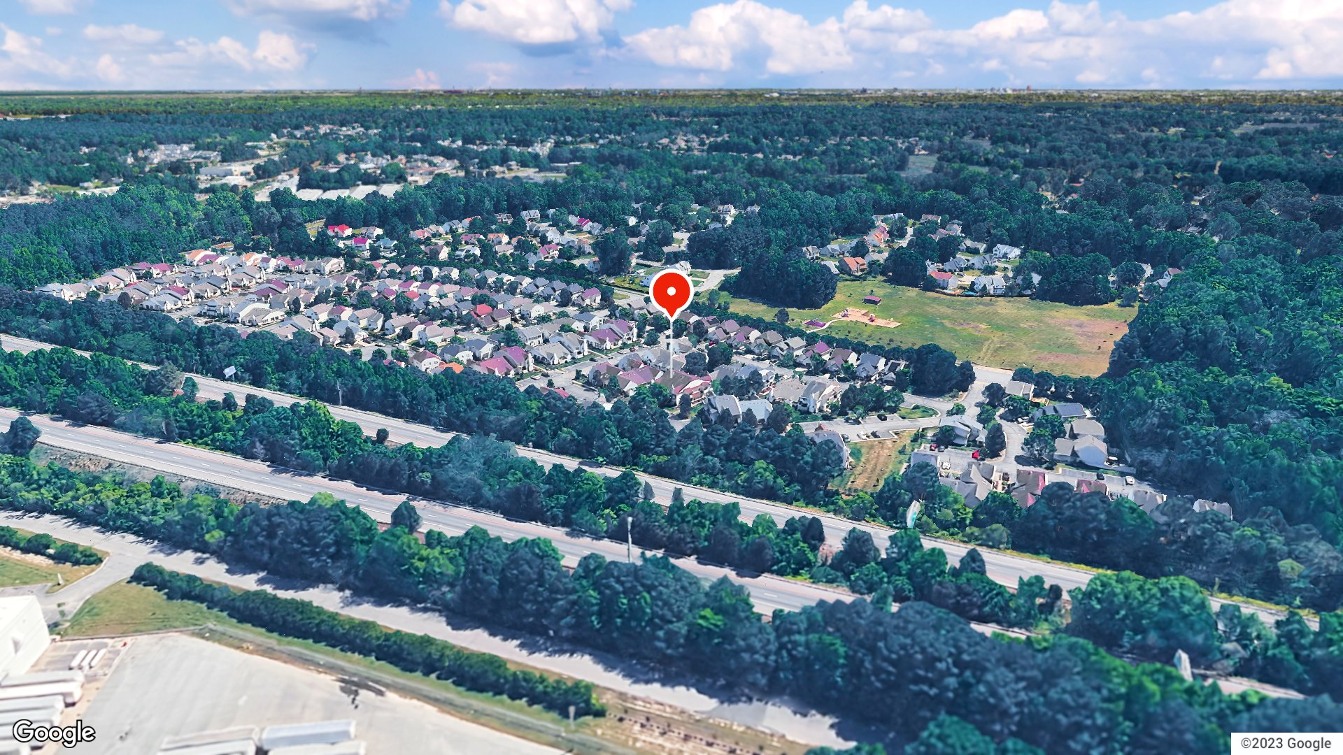 Aerial view