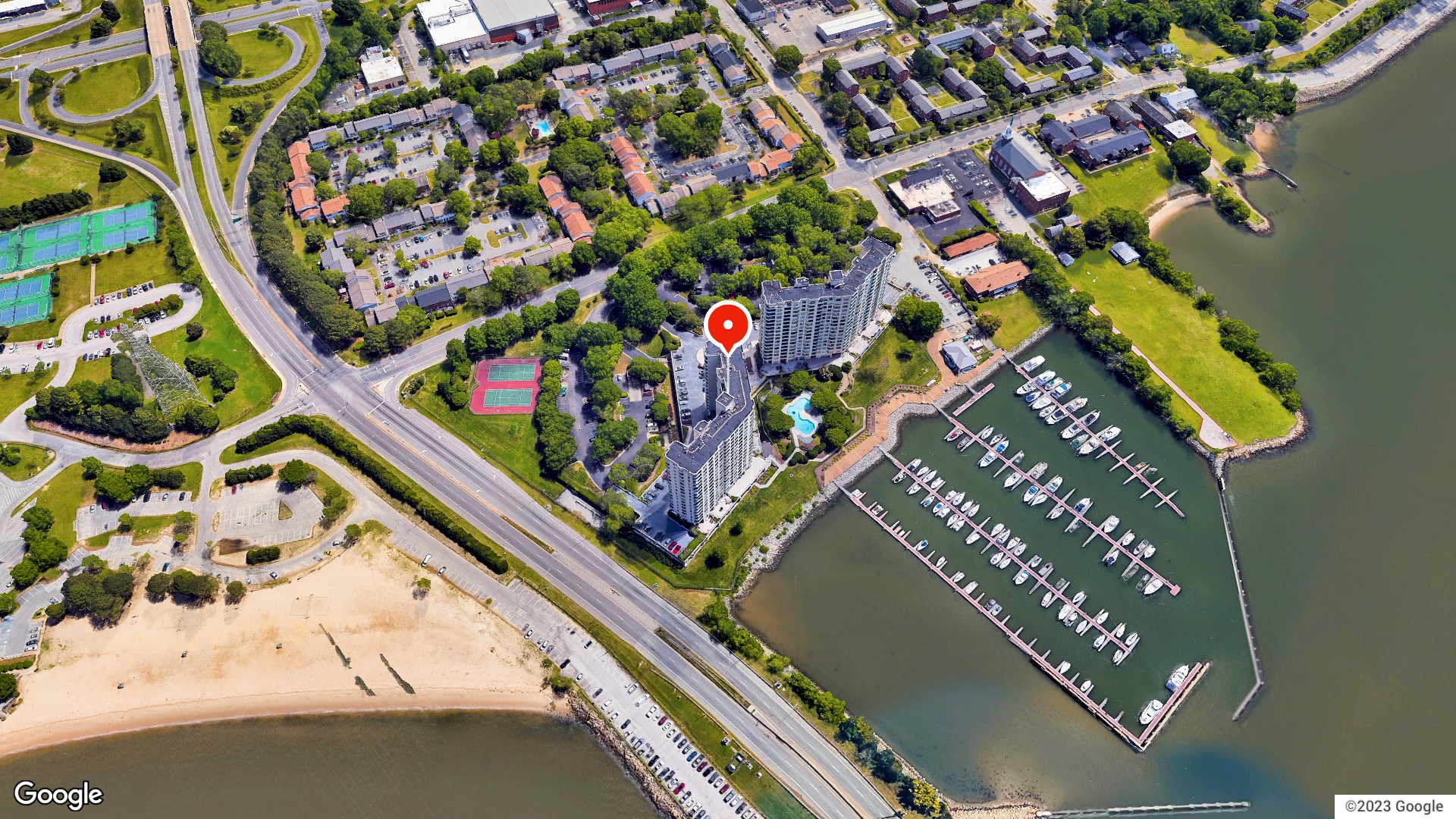 Aerial view