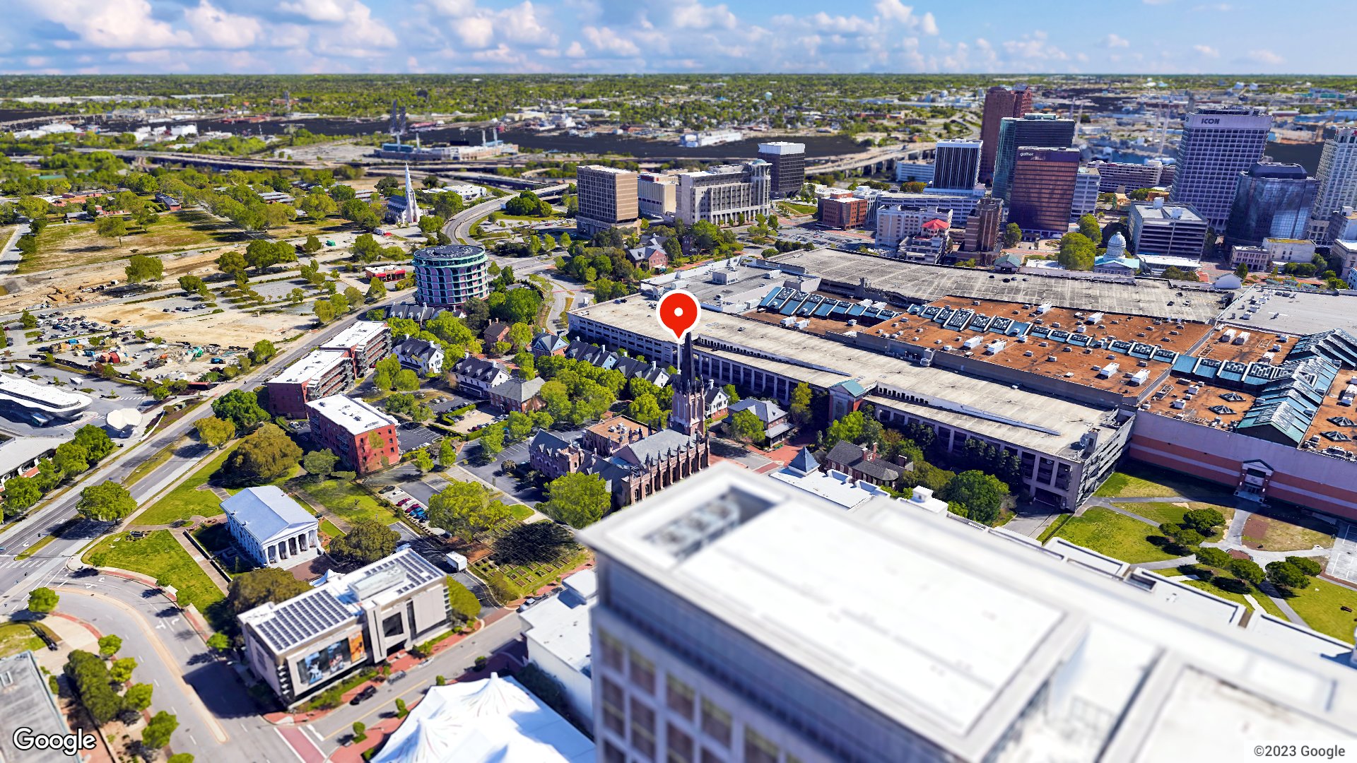 Aerial view