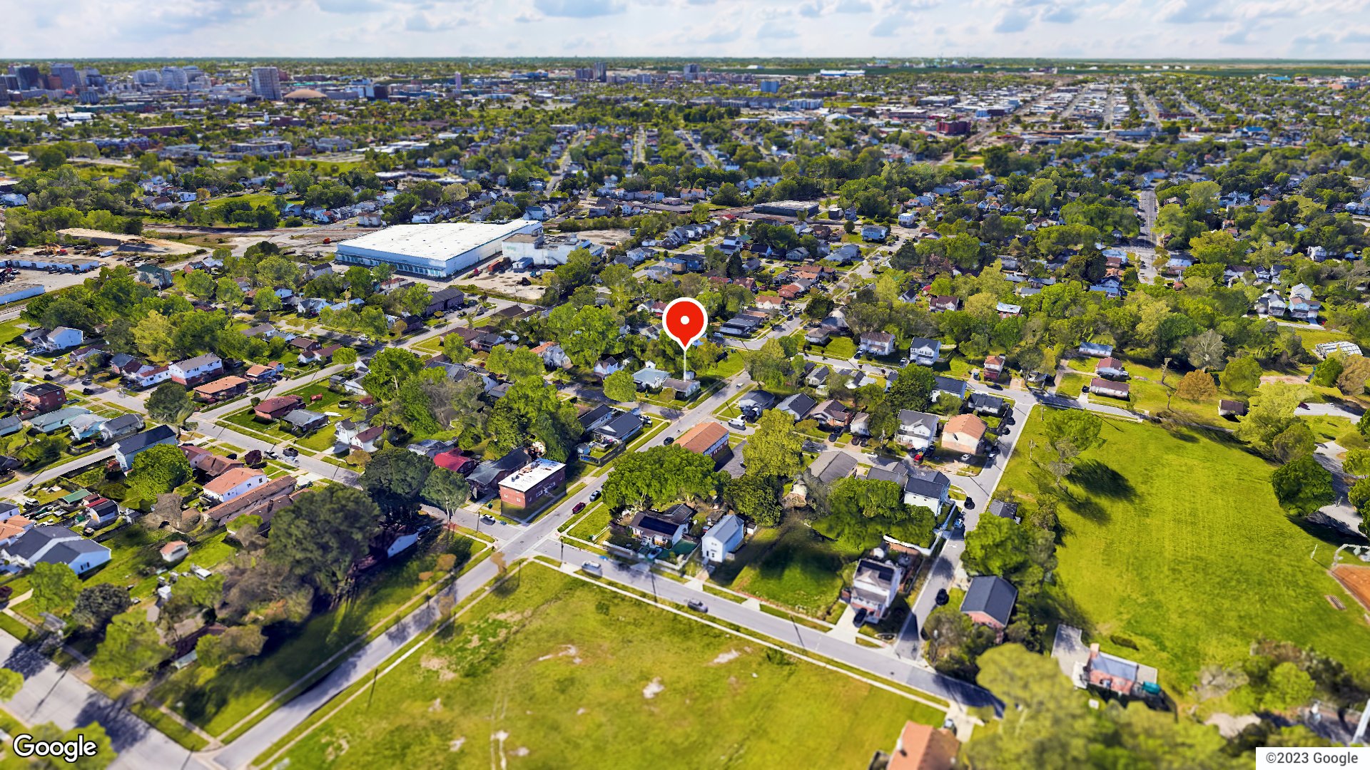 Aerial view