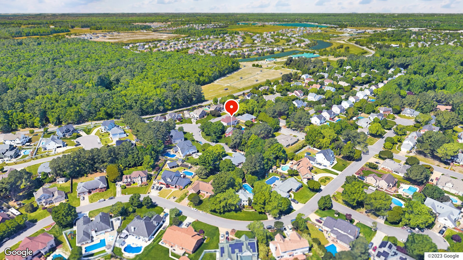 Aerial view
