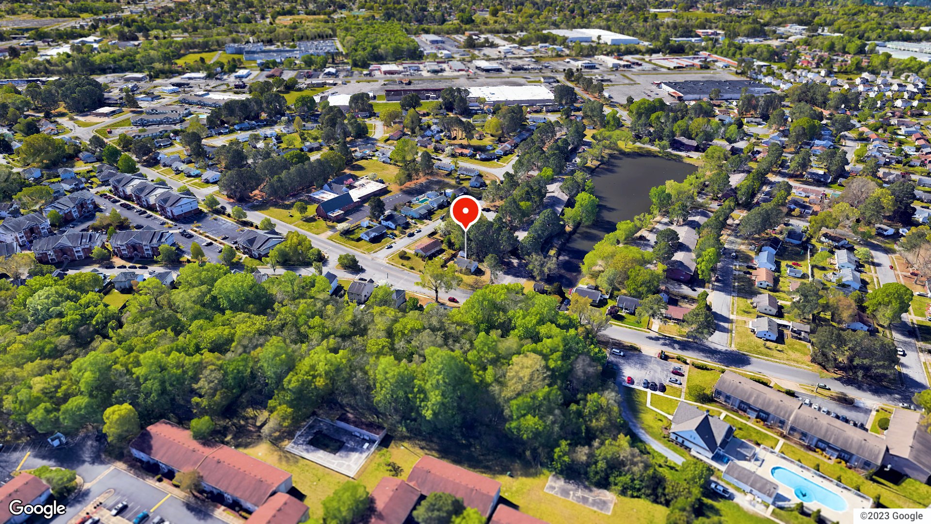 Aerial view