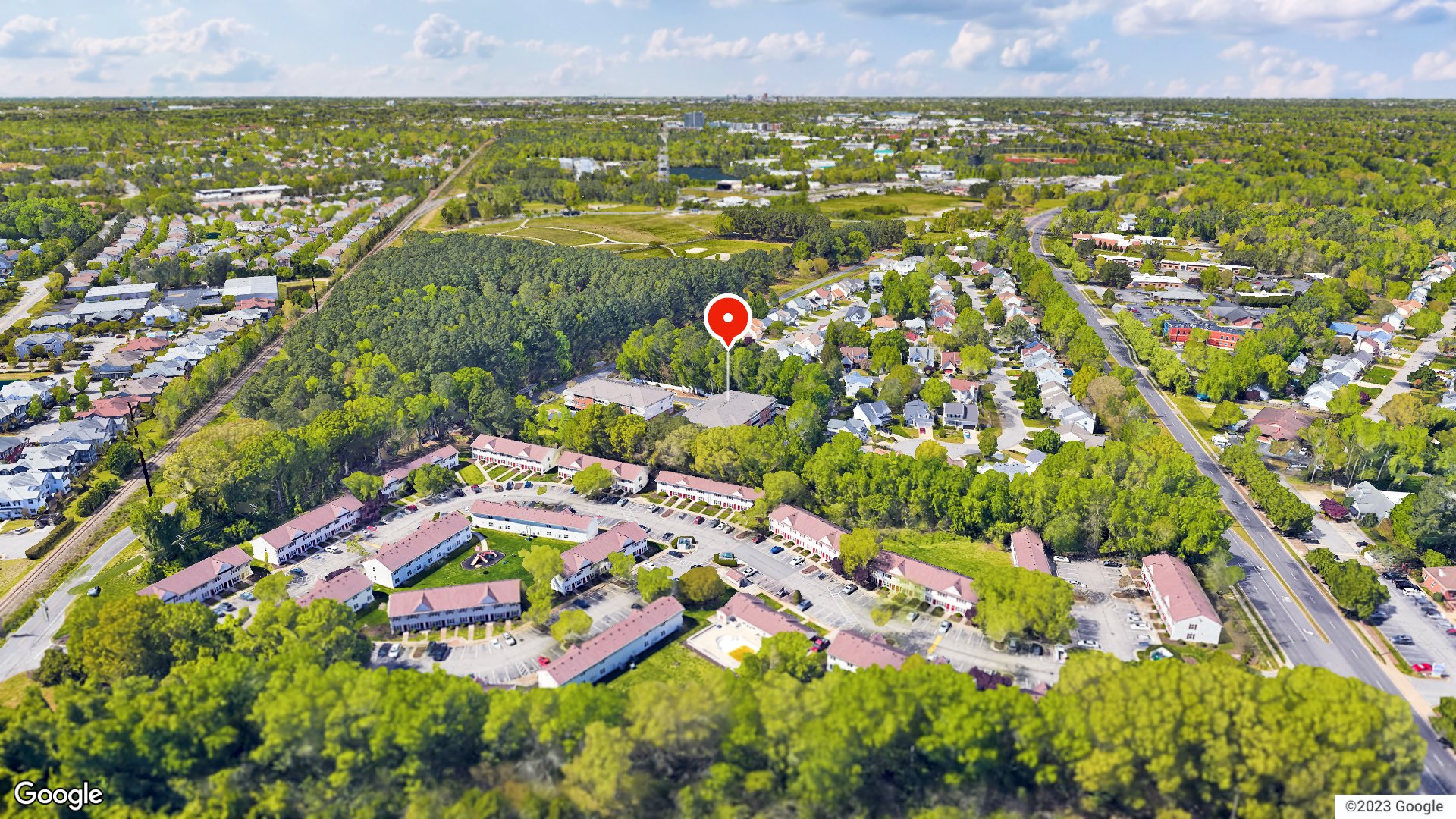 Aerial view