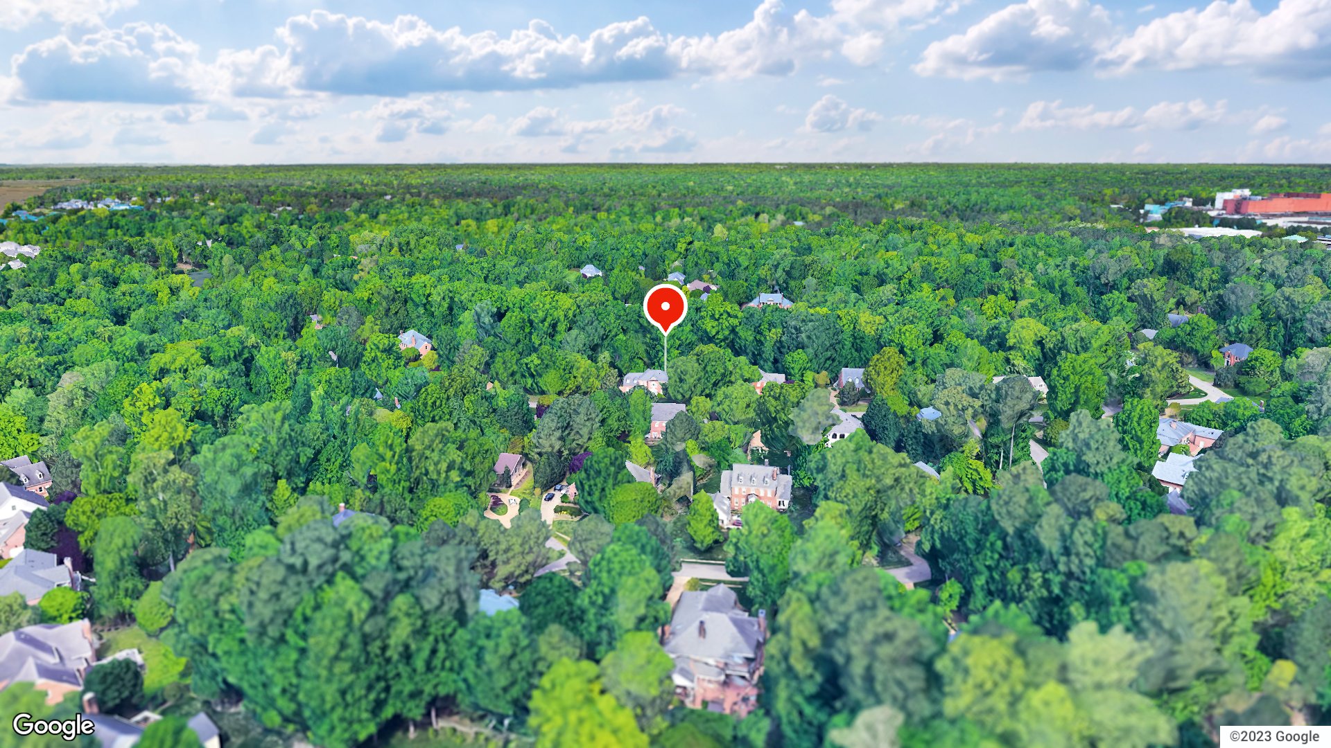 Aerial view