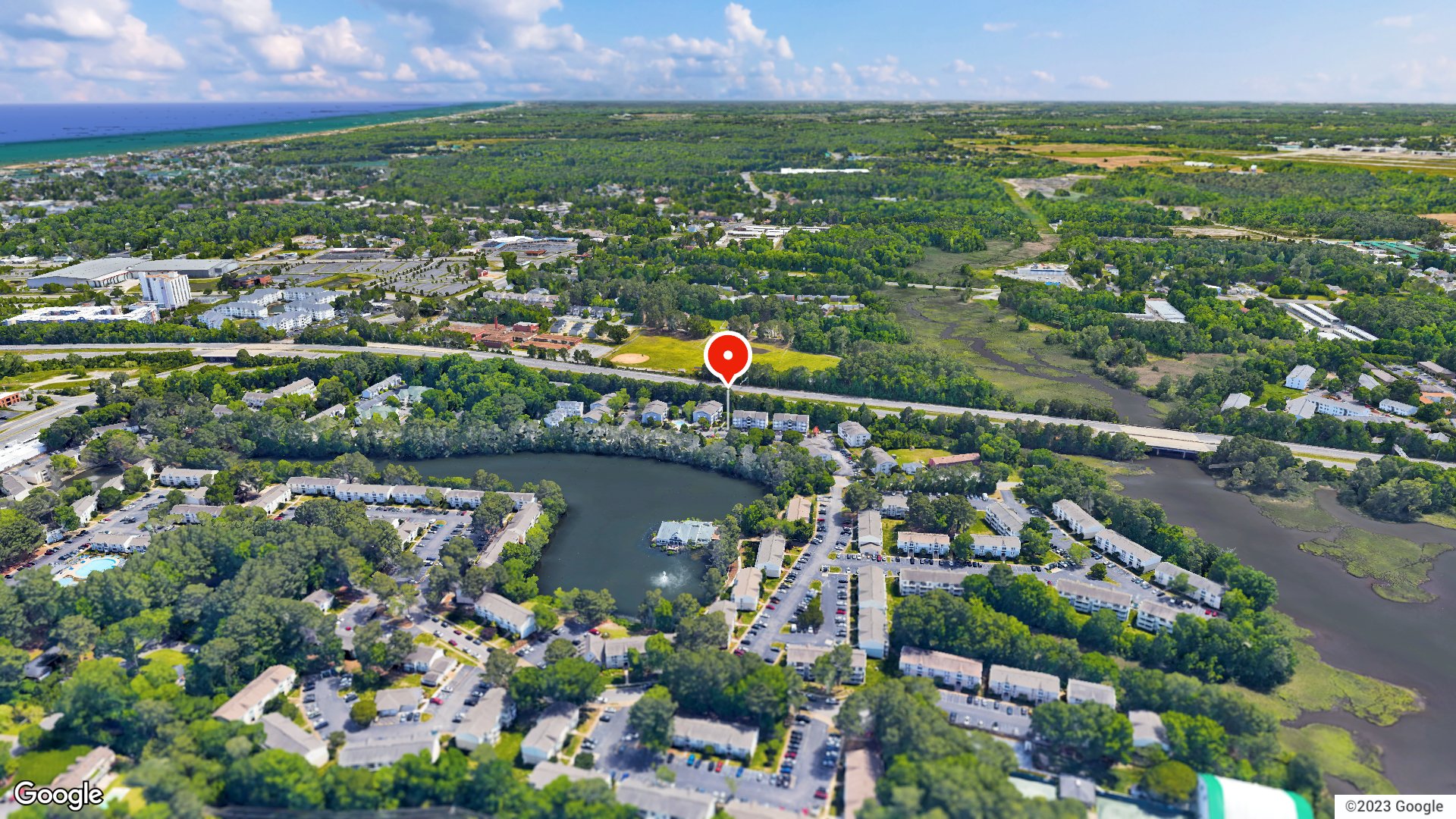 Aerial view