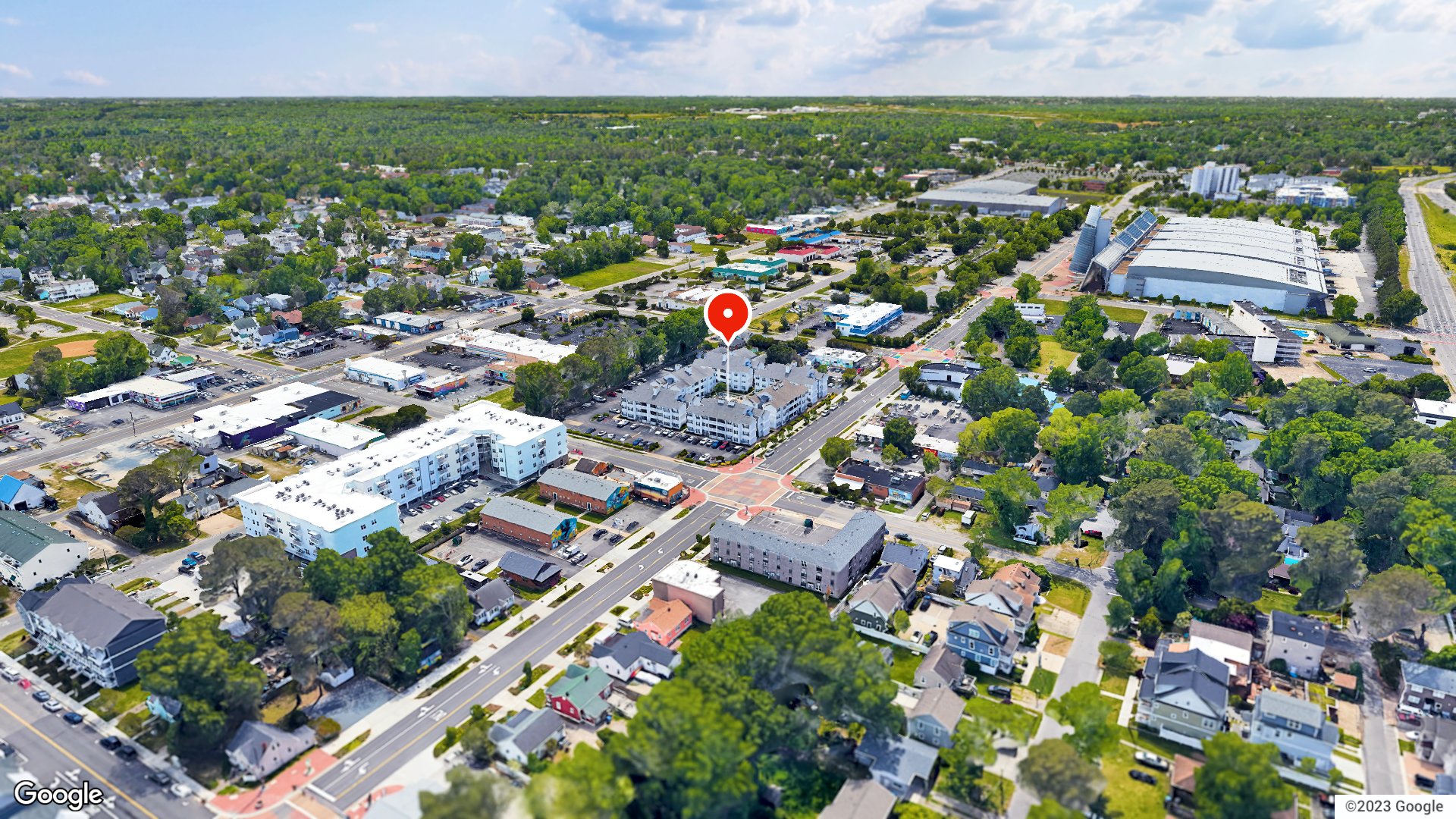 Aerial view