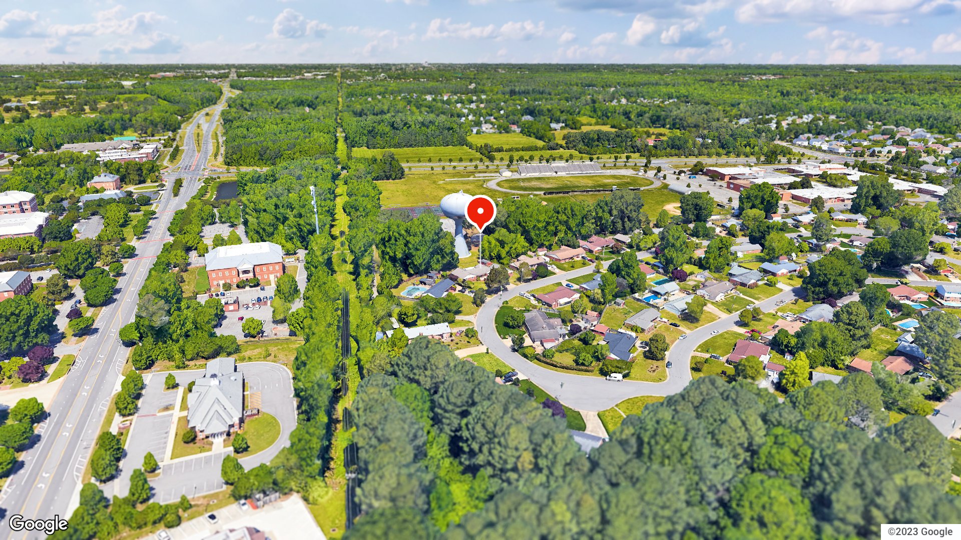 Aerial view