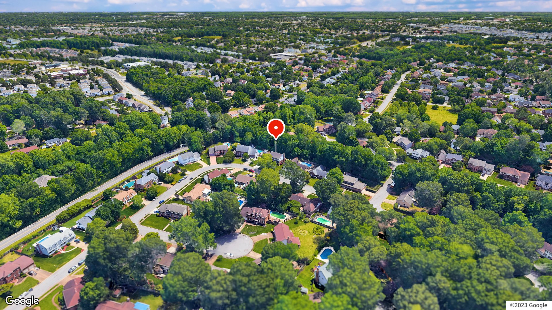 Aerial view