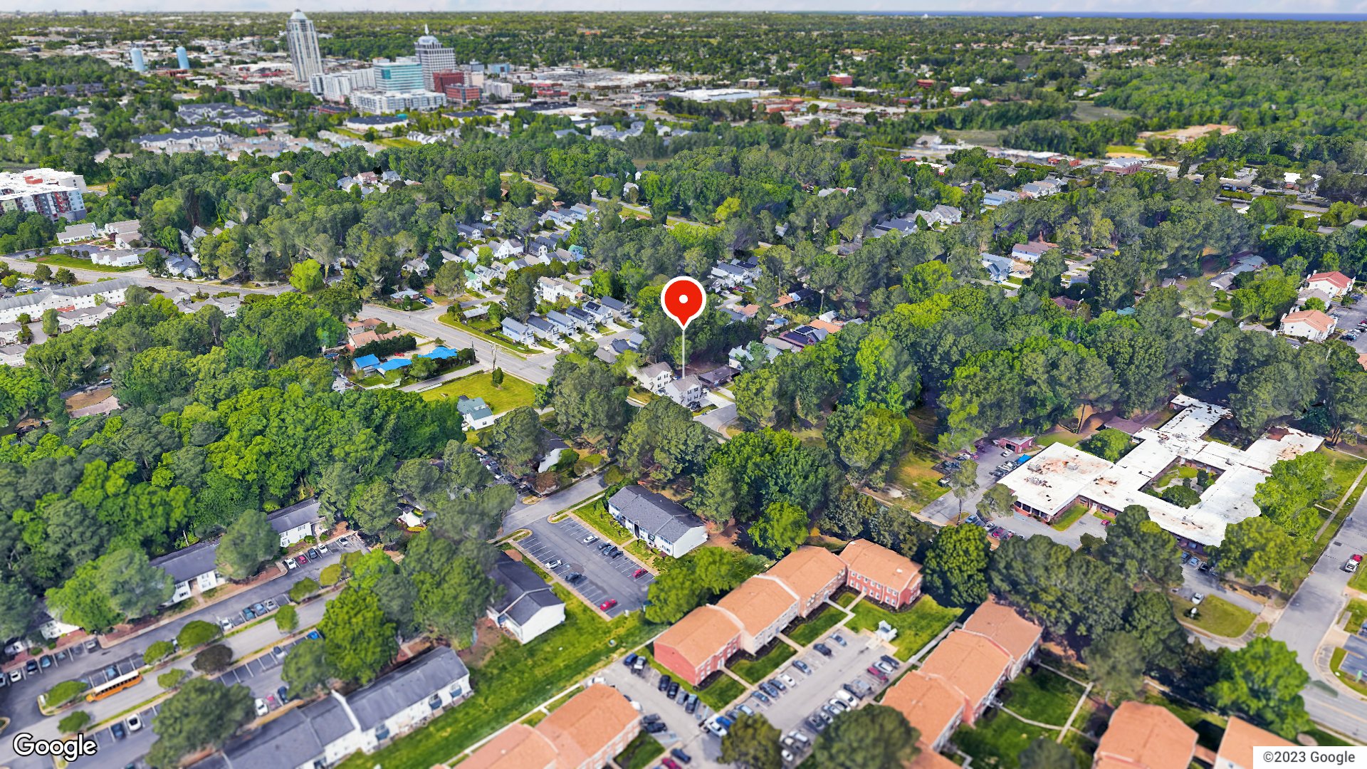 Aerial view