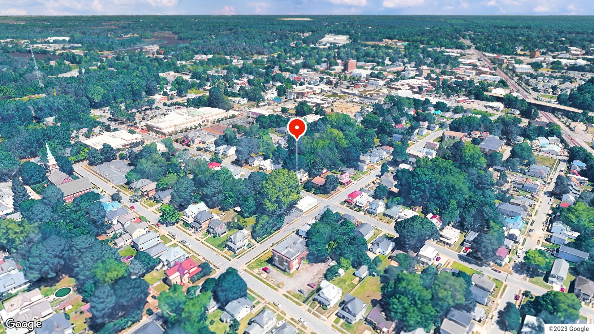 Aerial view