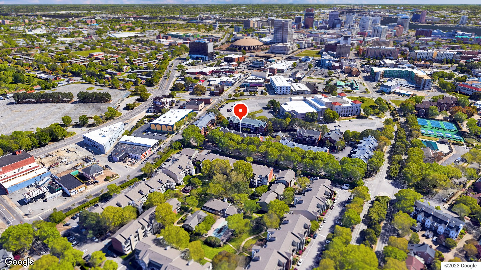 Aerial view