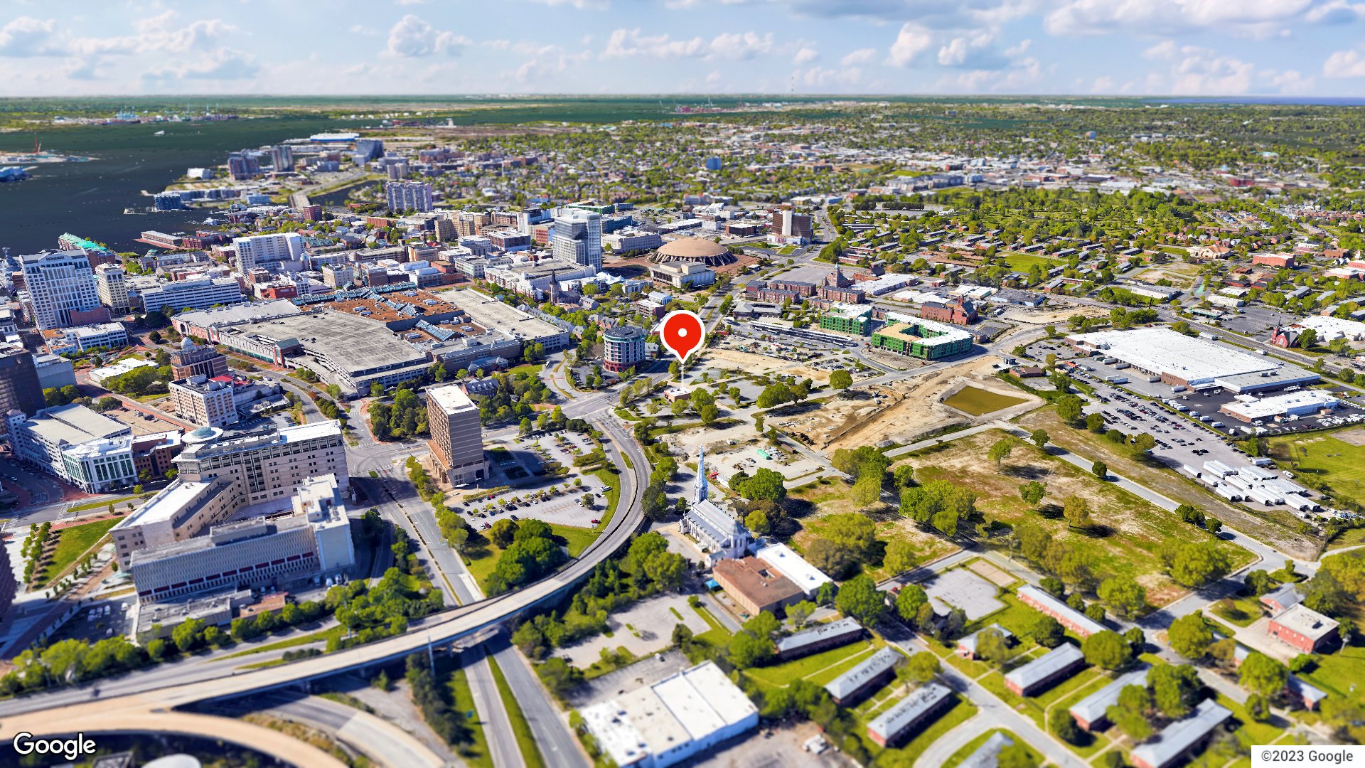 Aerial view