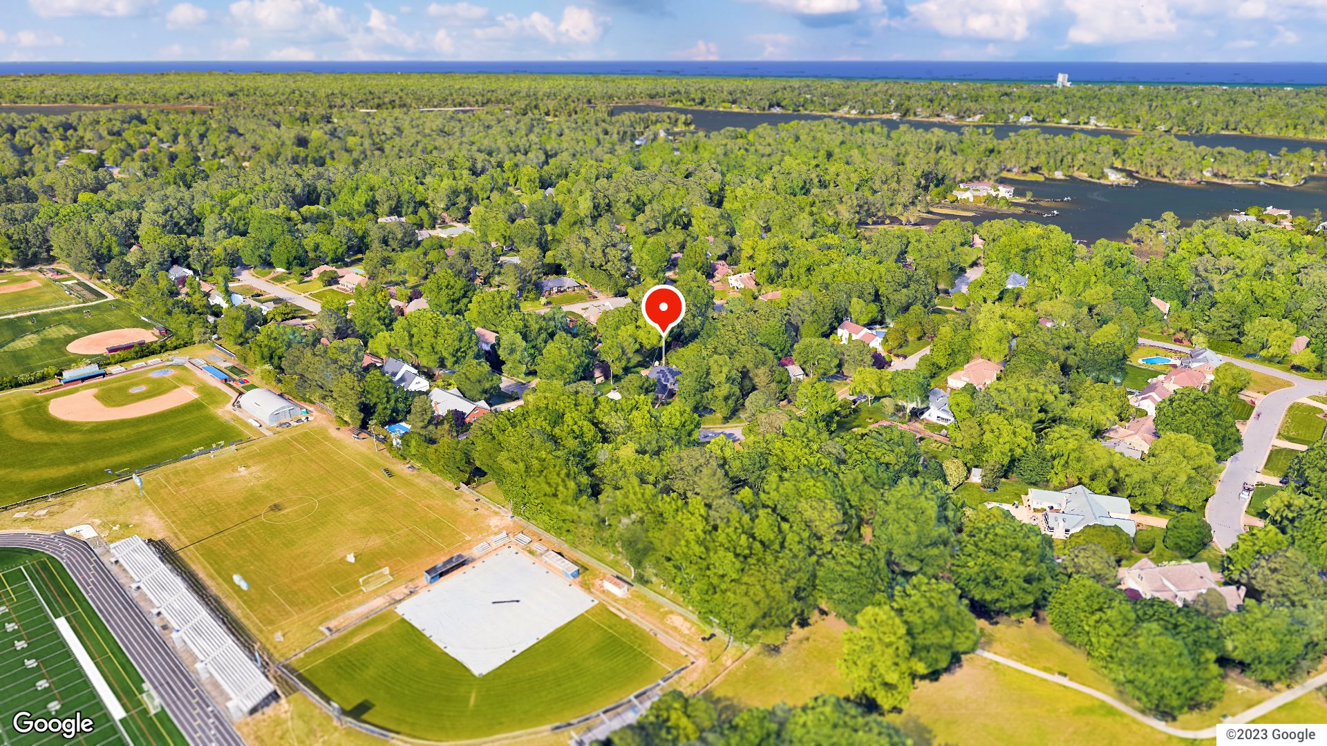 Aerial view