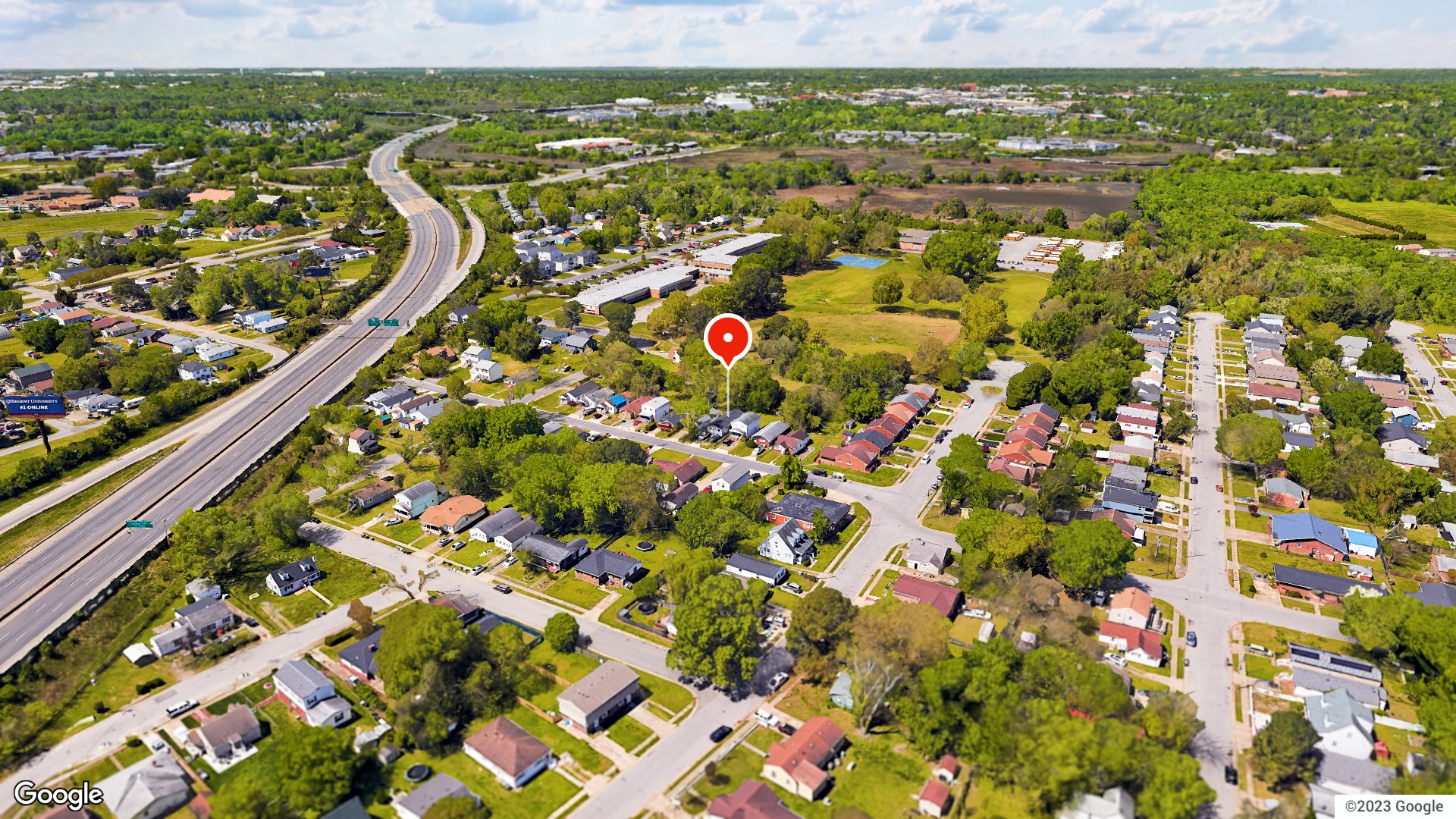 Aerial view