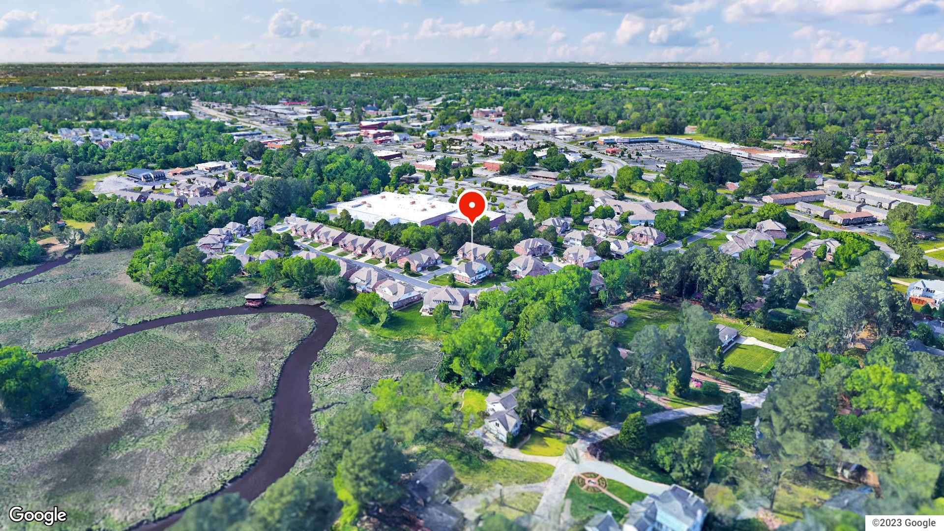 Aerial view