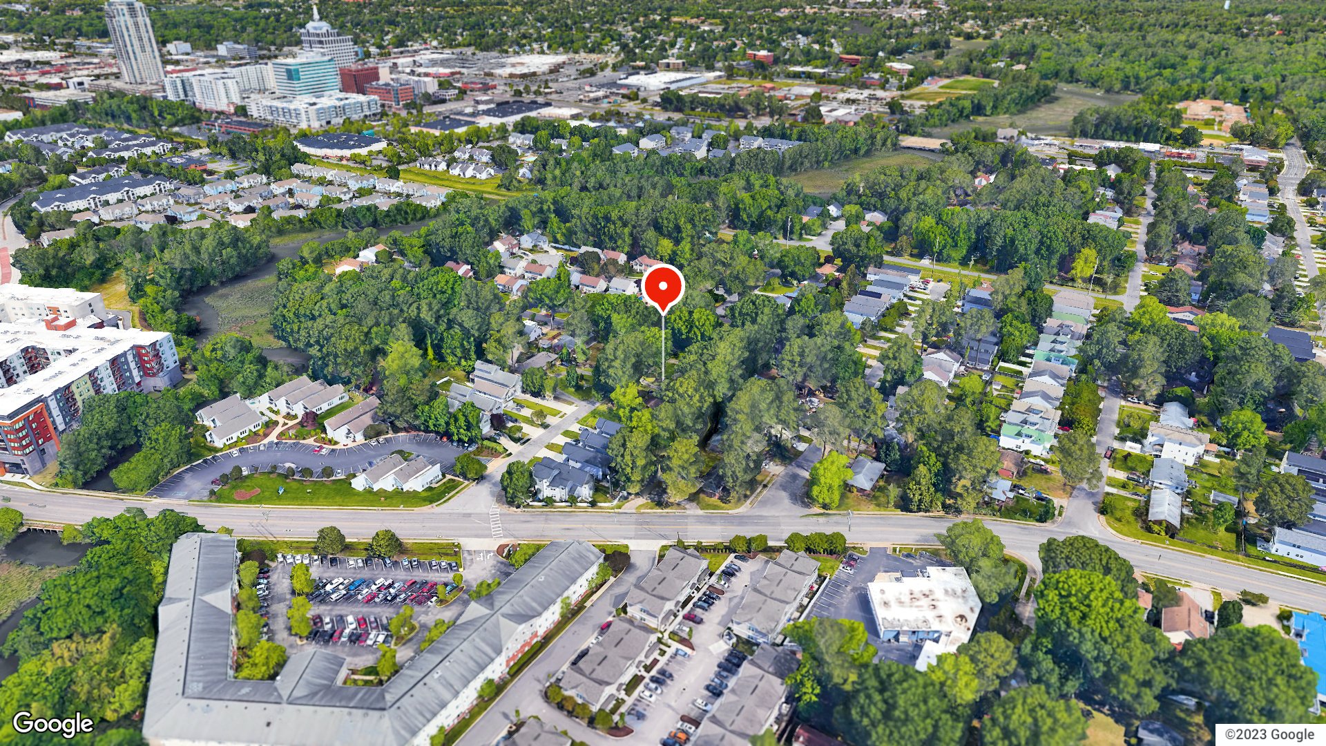 Aerial view