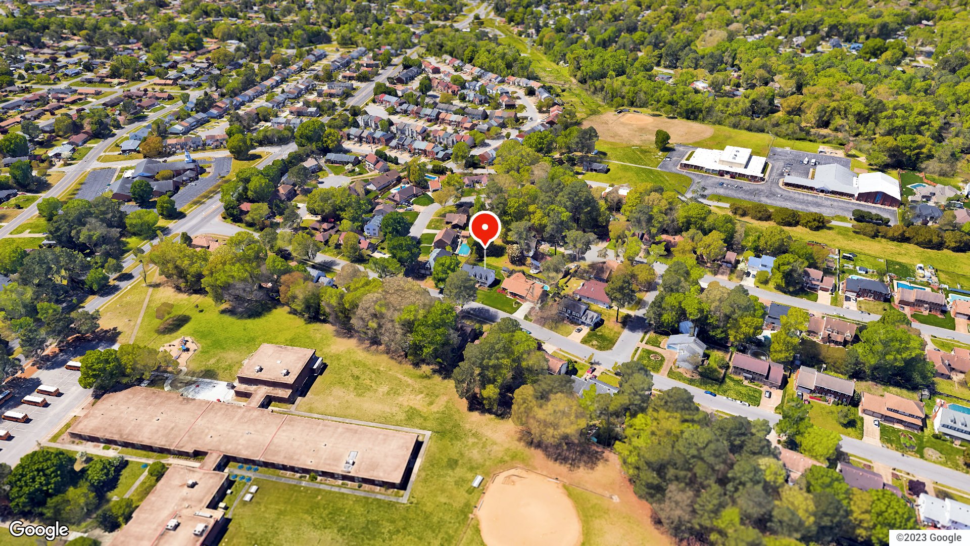 Aerial view