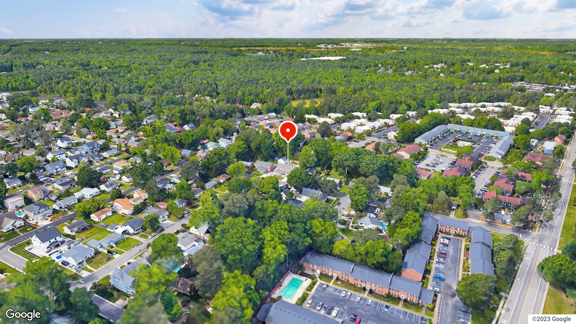 Aerial view