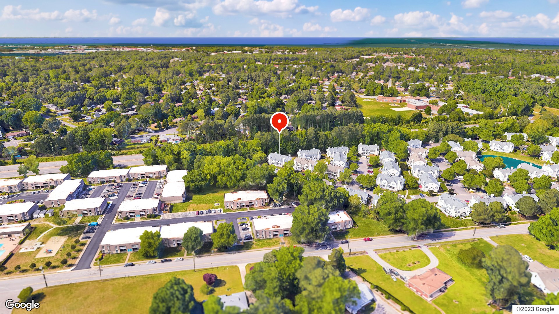 Aerial view