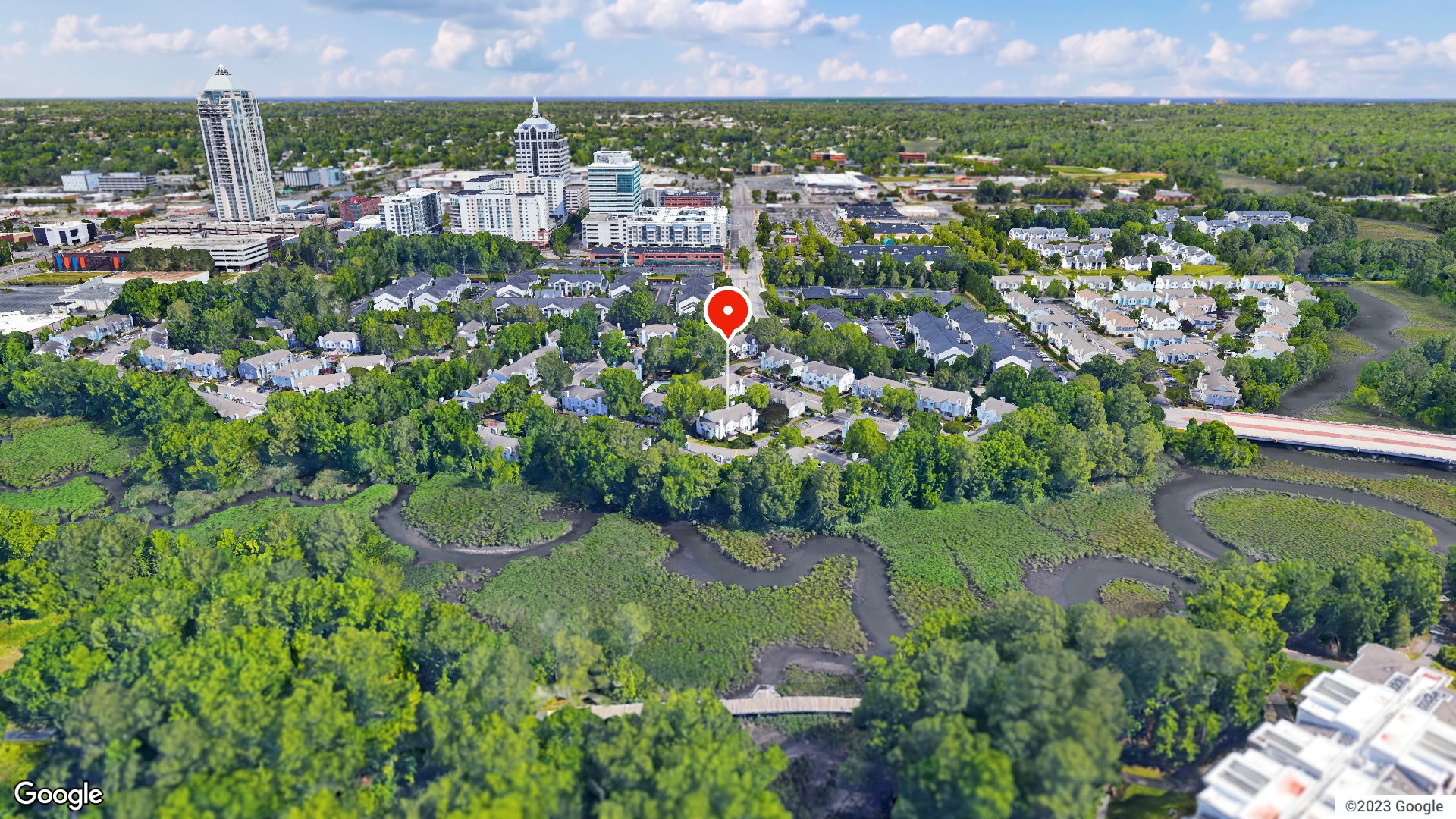 Aerial view