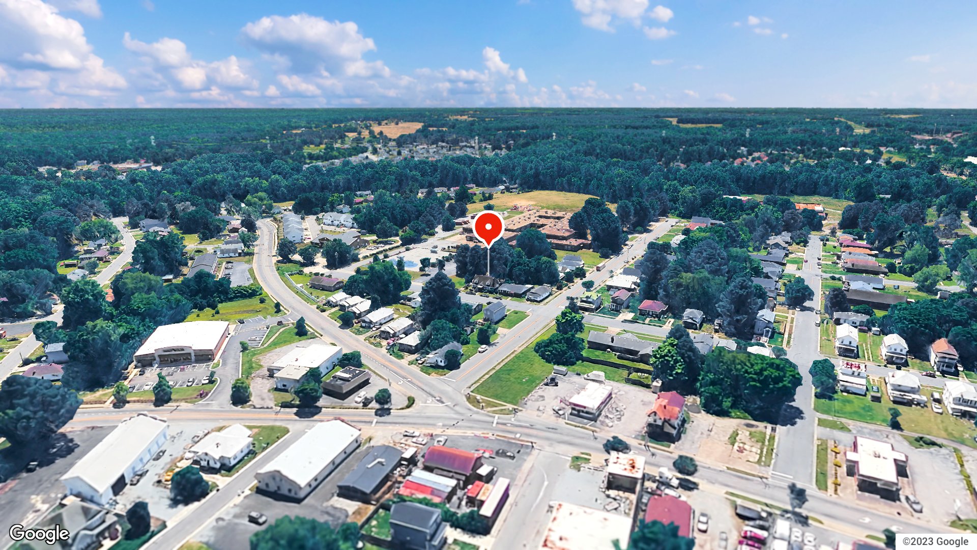 Aerial view