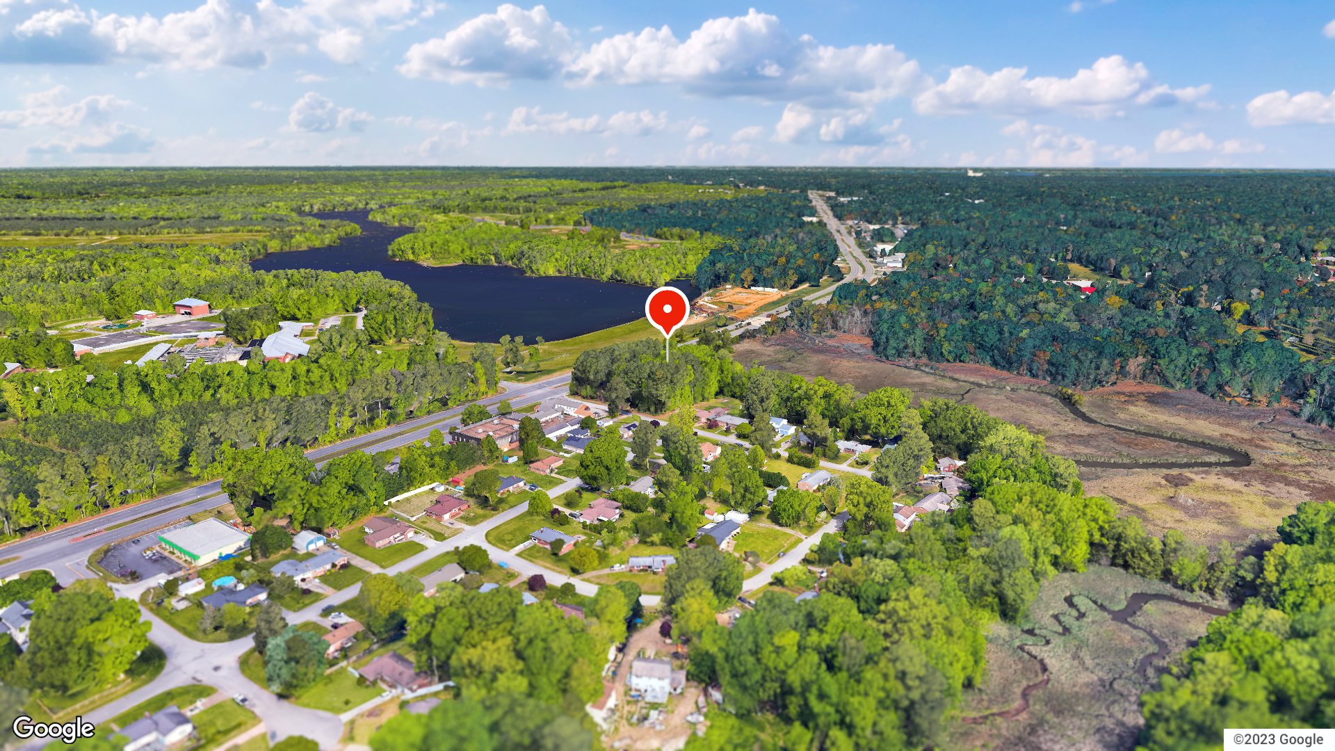 Aerial view