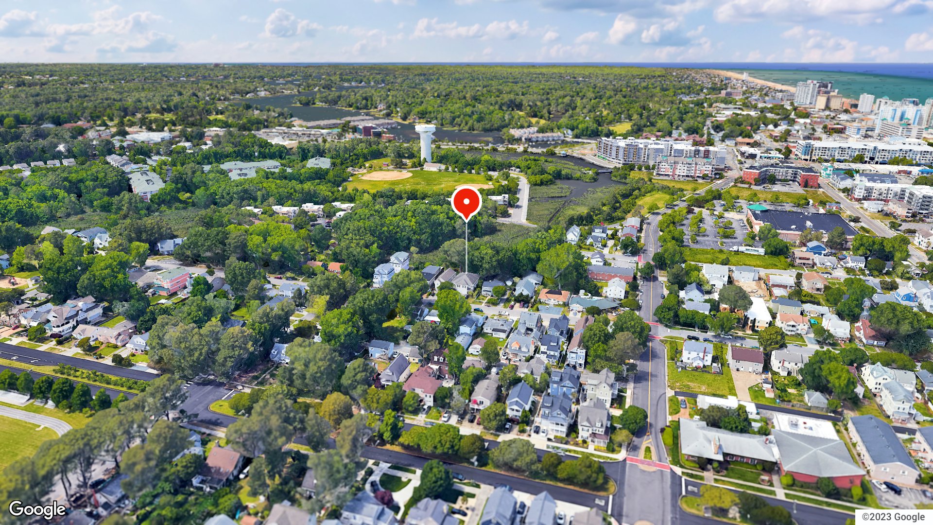 Aerial view