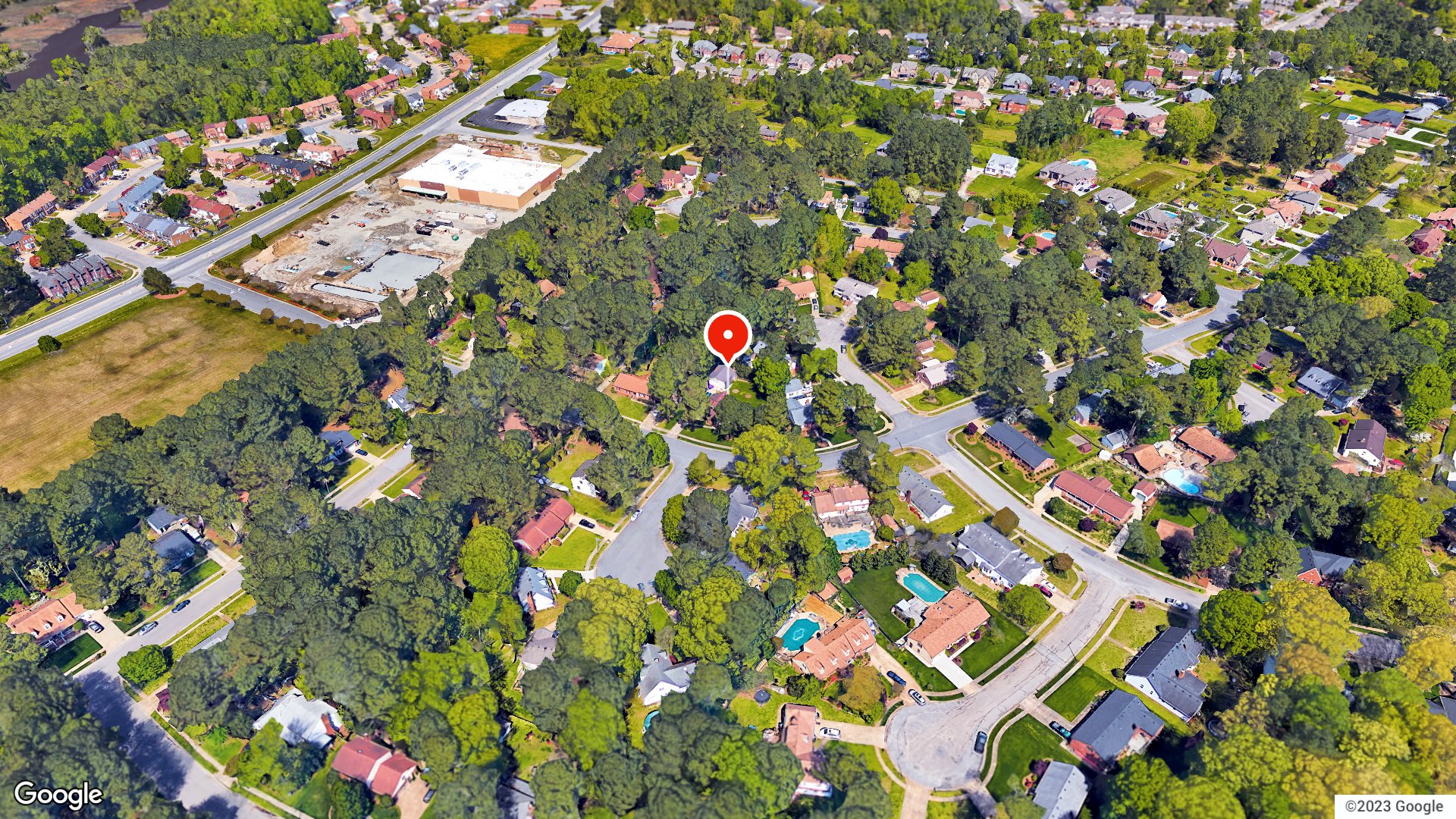 Aerial view
