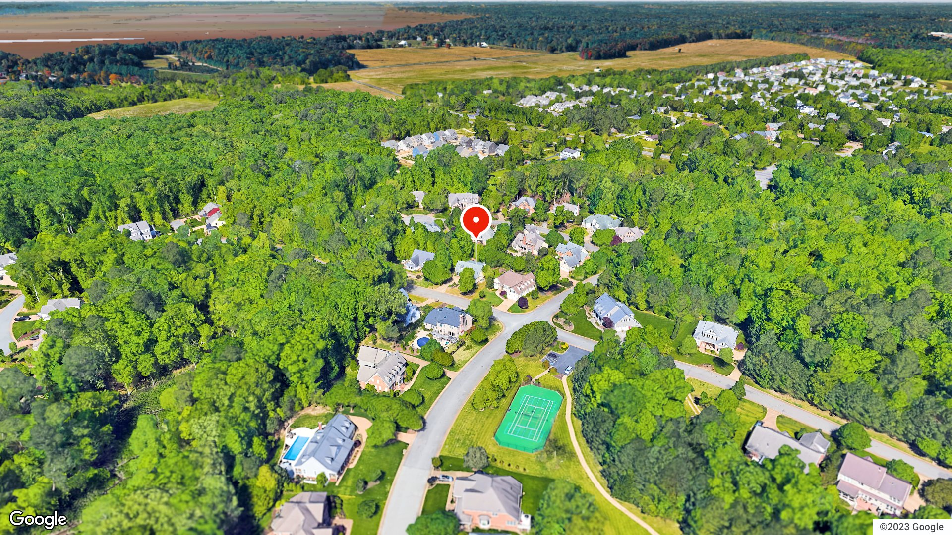Aerial view