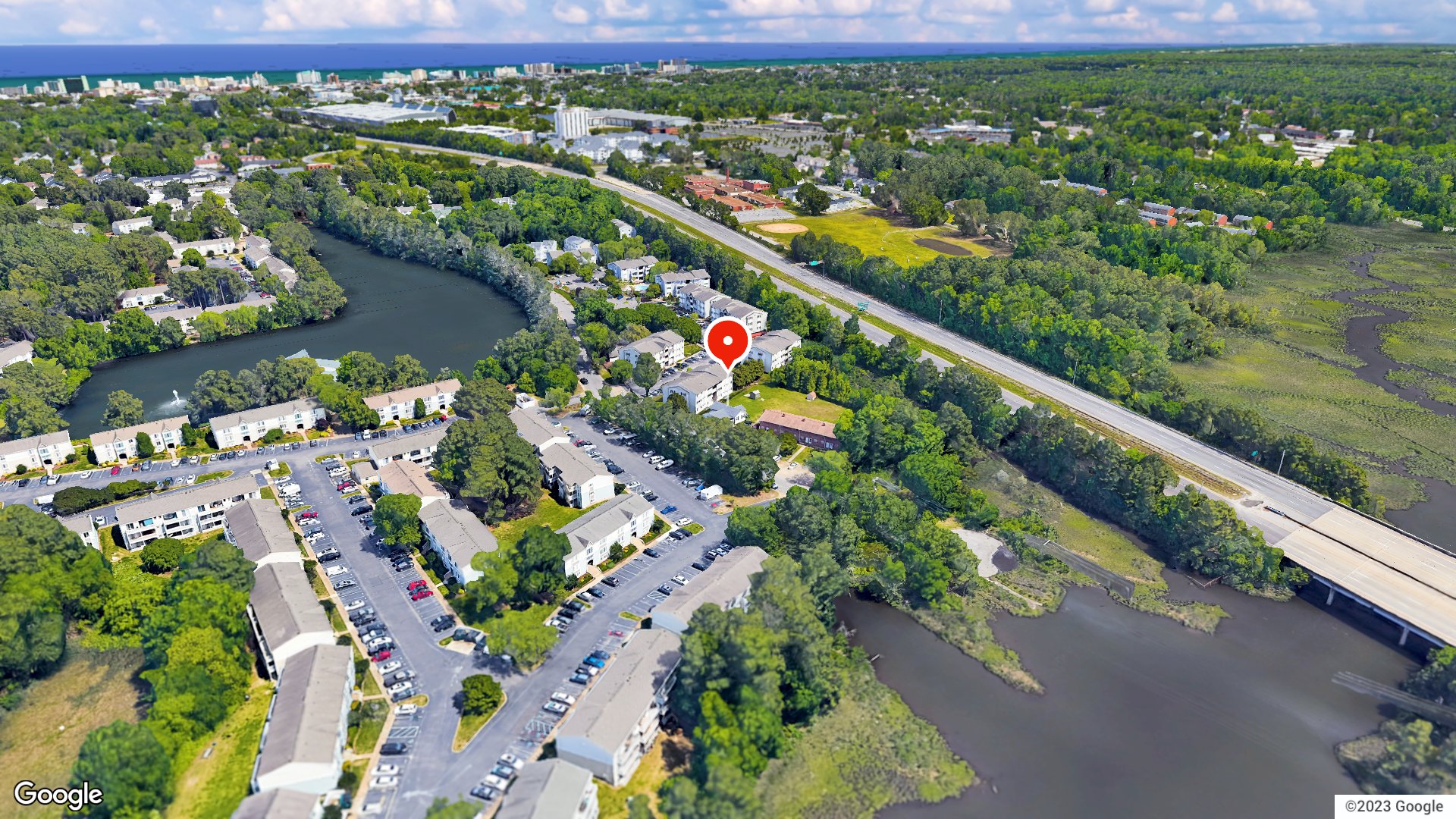 Aerial view