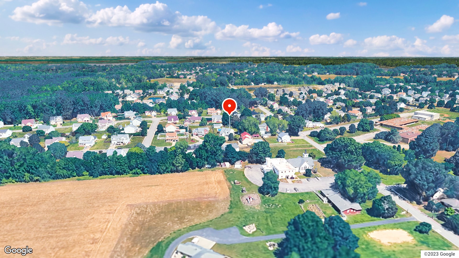 Aerial view